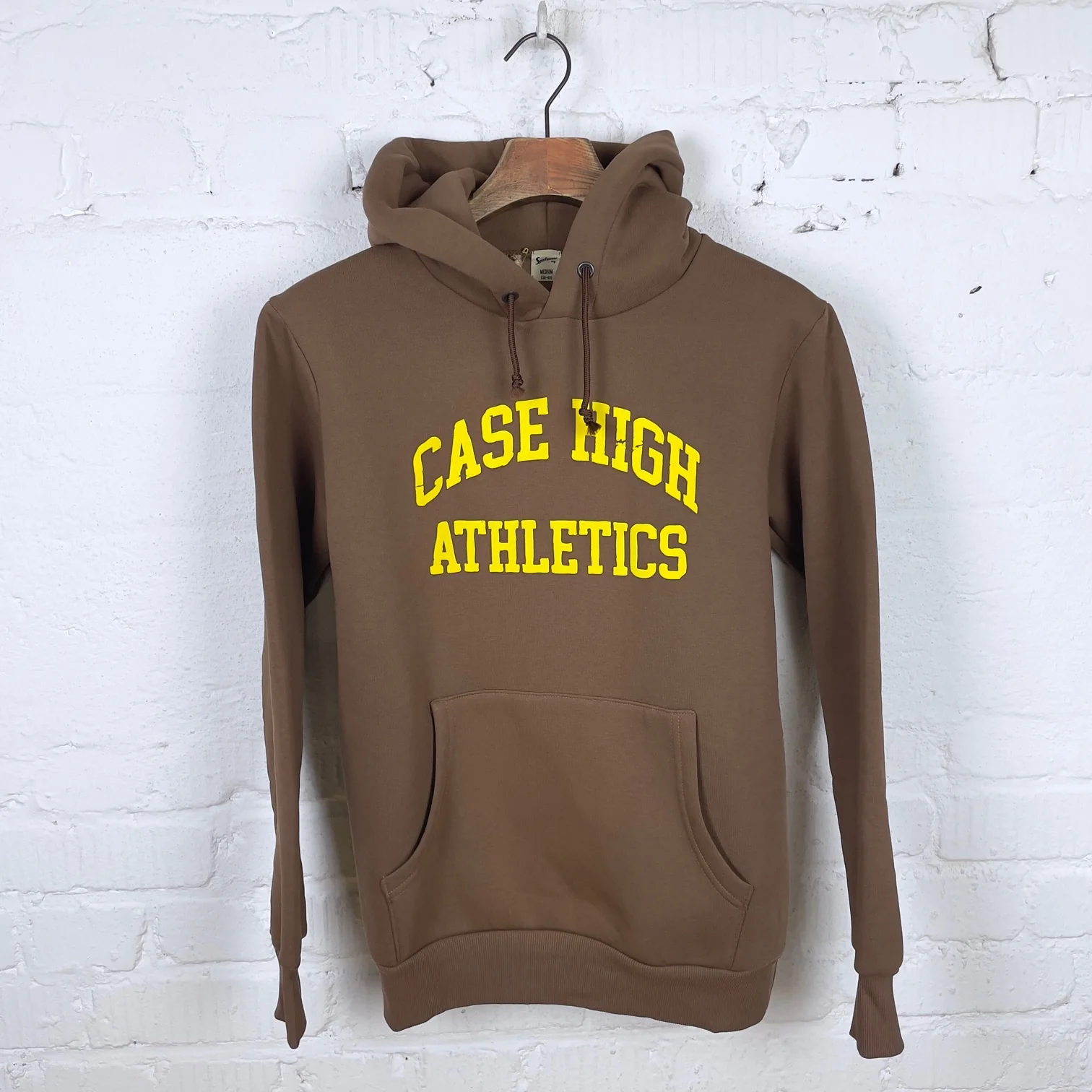 sportswear reg. | hoodie rochester "case high" - brown