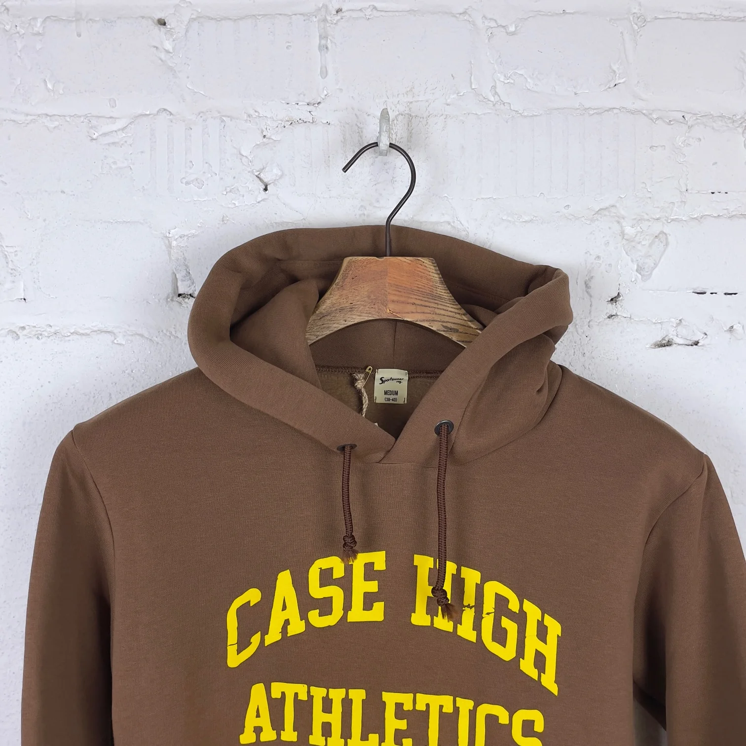 sportswear reg. | hoodie rochester "case high" - brown - Image 2