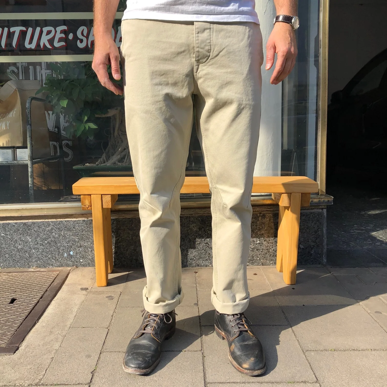 stevenson overall co. | 732-vxl colts chino light beige - Image 3