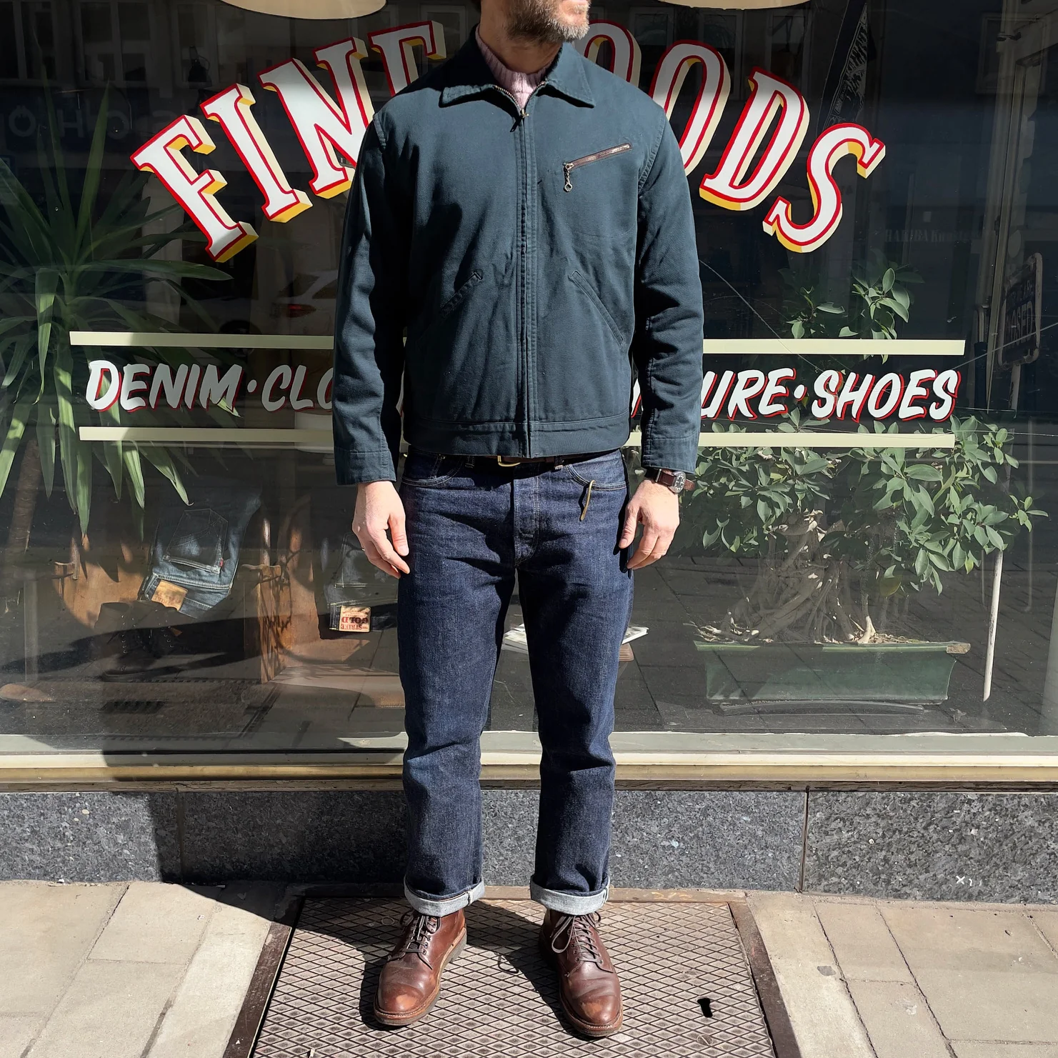 stevenson overall co. | dapper dp1 jacket - dark green - Image 2