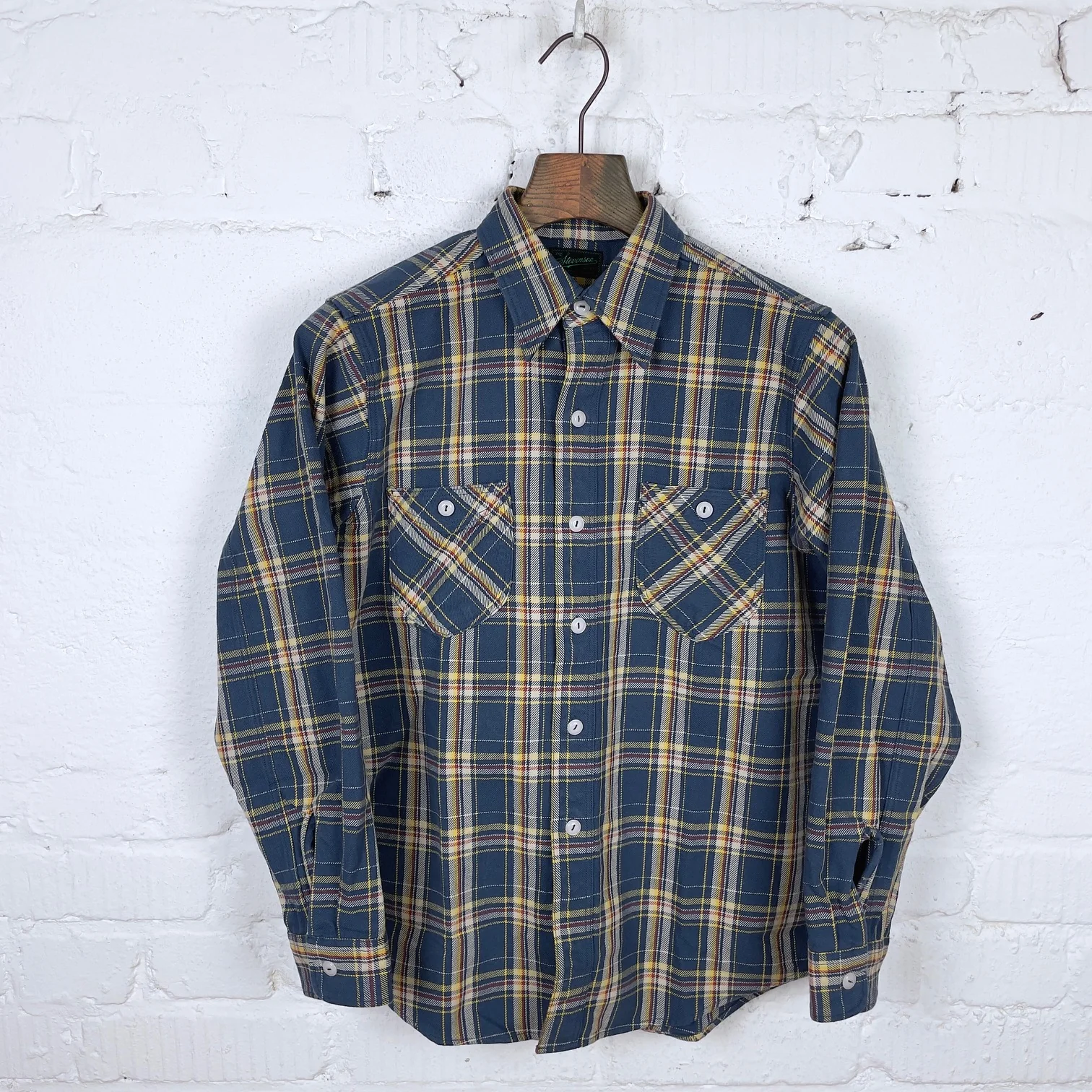 stevenson overall co. | dominator shirt dt2 - blue plaid
