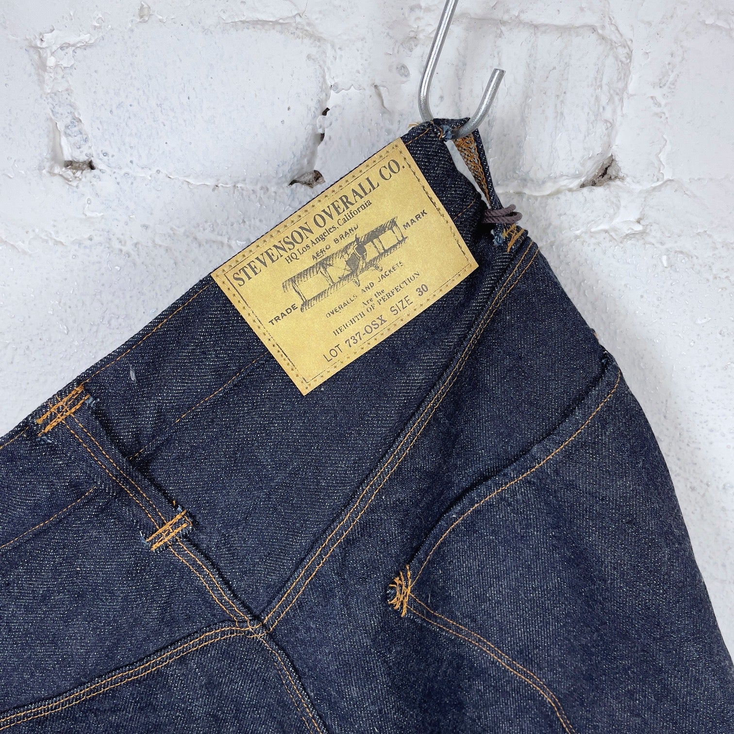 stevenson overall co. | ventura 737 one wash indigo 13oz - Image 5