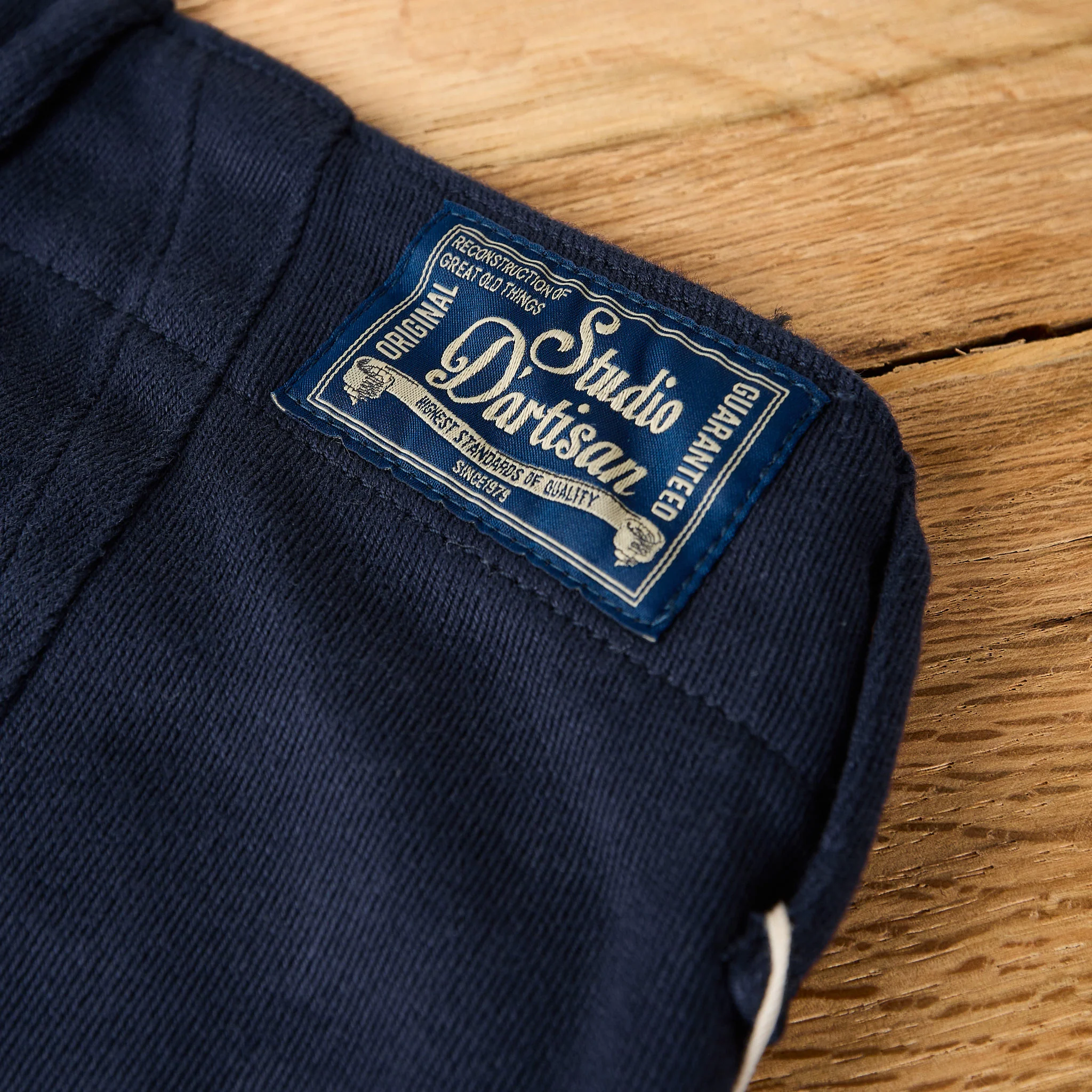 studio d'artisan | navy 1910 khaki cotton chino - Image 5