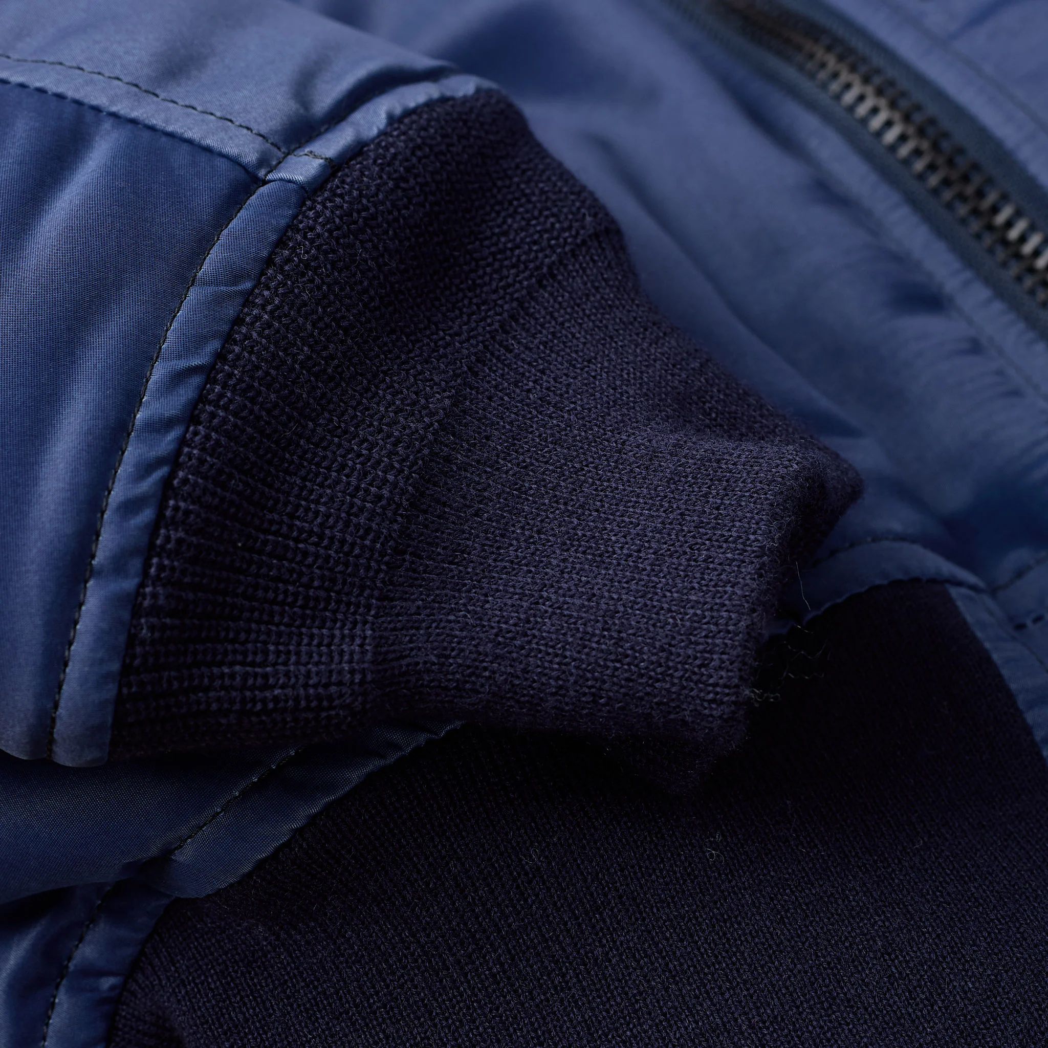 studio d'artisan | 4623 indigo ma-1 flight jacket - Image 8