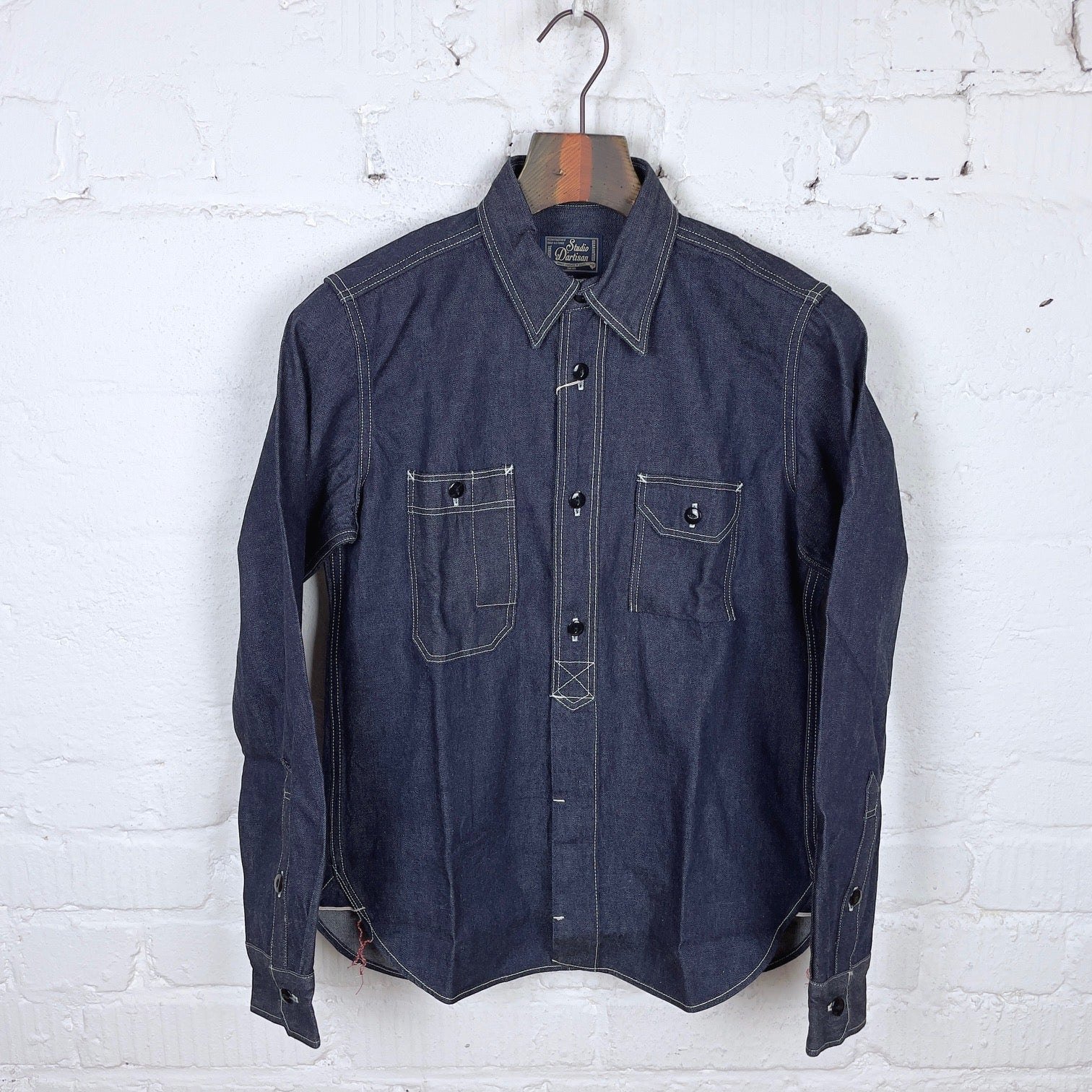 studio d'artisan | 5333b 11oz selvedge denim work shirt