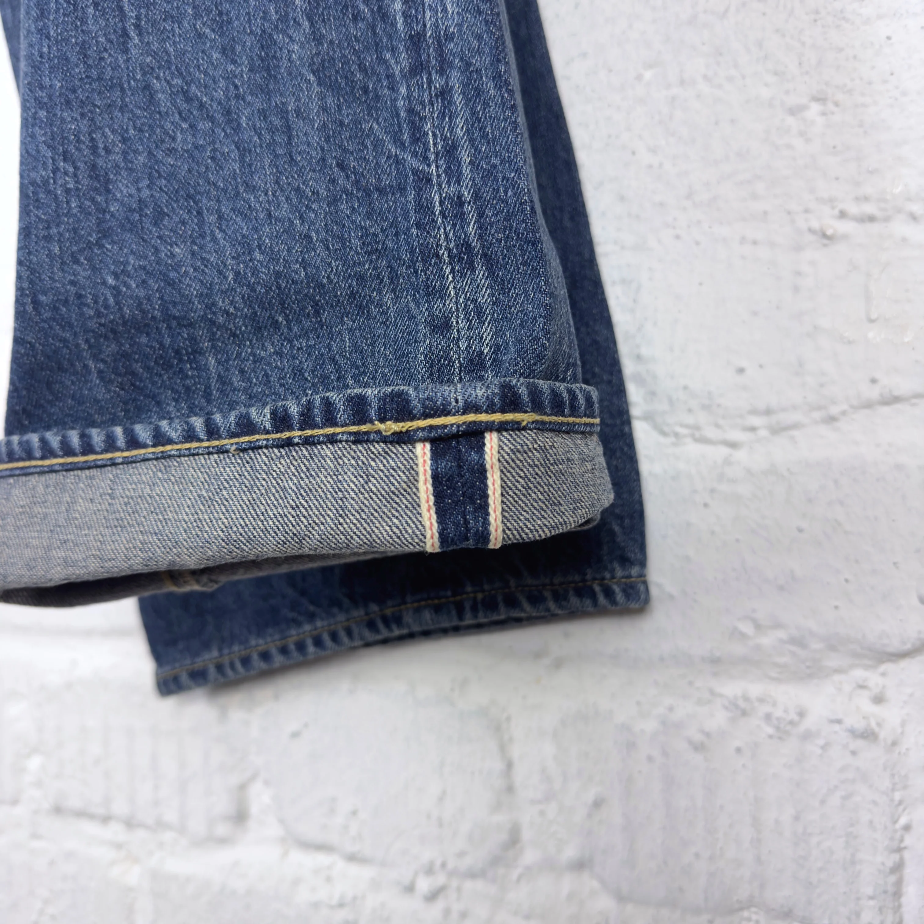 studio d'artisan | d1844u "1950s wash" 12.5oz regular straight jeans - Image 7