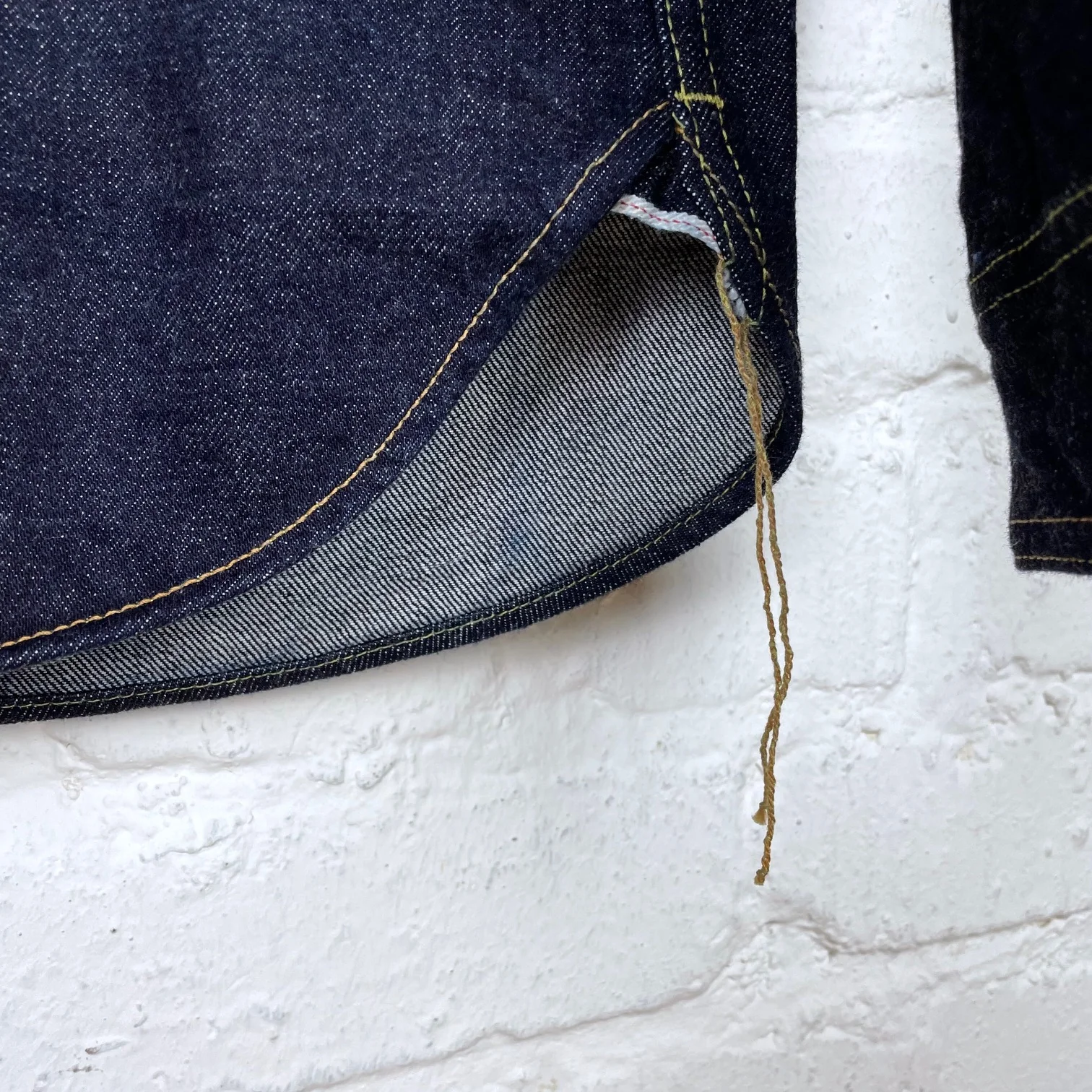 studio d'artisan | D5335 14oz denim work shirt - Image 5