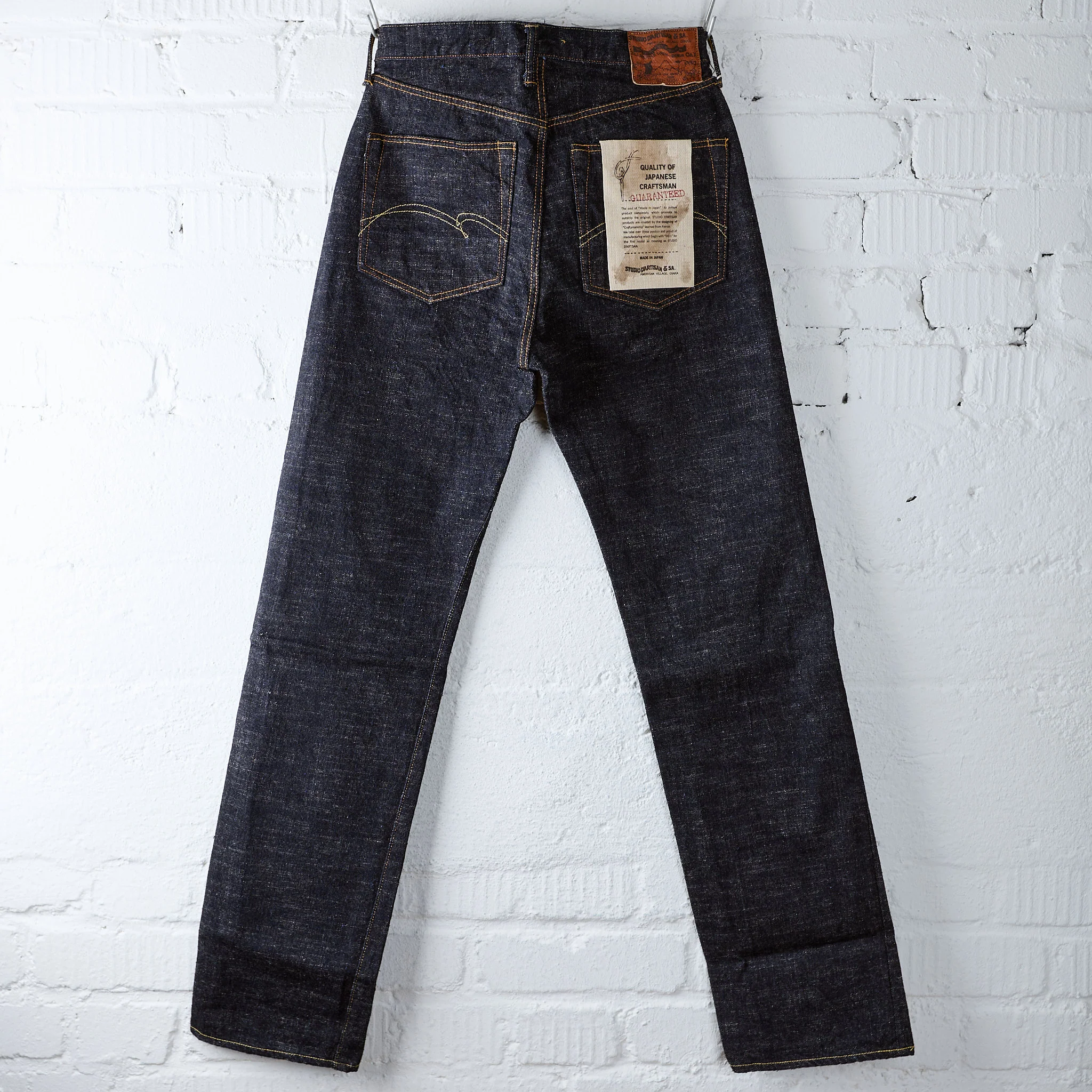 studio d'artisan | sd-1001 gl3 15oz regular straight jeans - Image 3