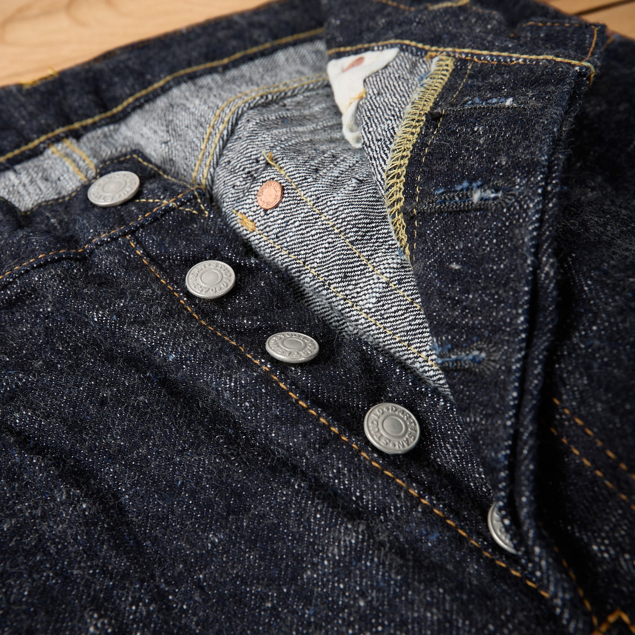 studio d'artisan | sd-1001 gl3 15oz regular straight jeans - Image 4