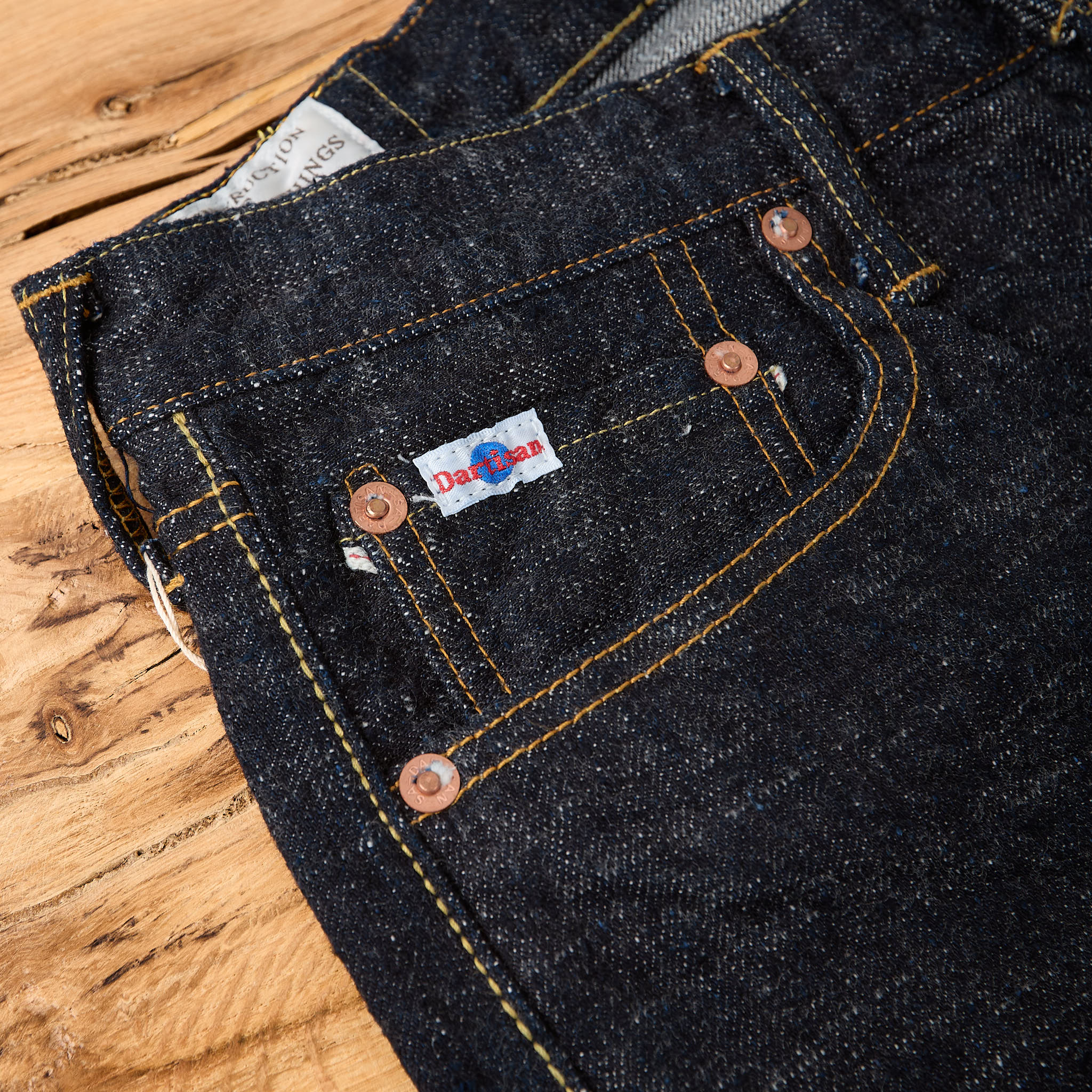 studio d'artisan | sd-1001 gl3 15oz regular straight jeans - Image 5