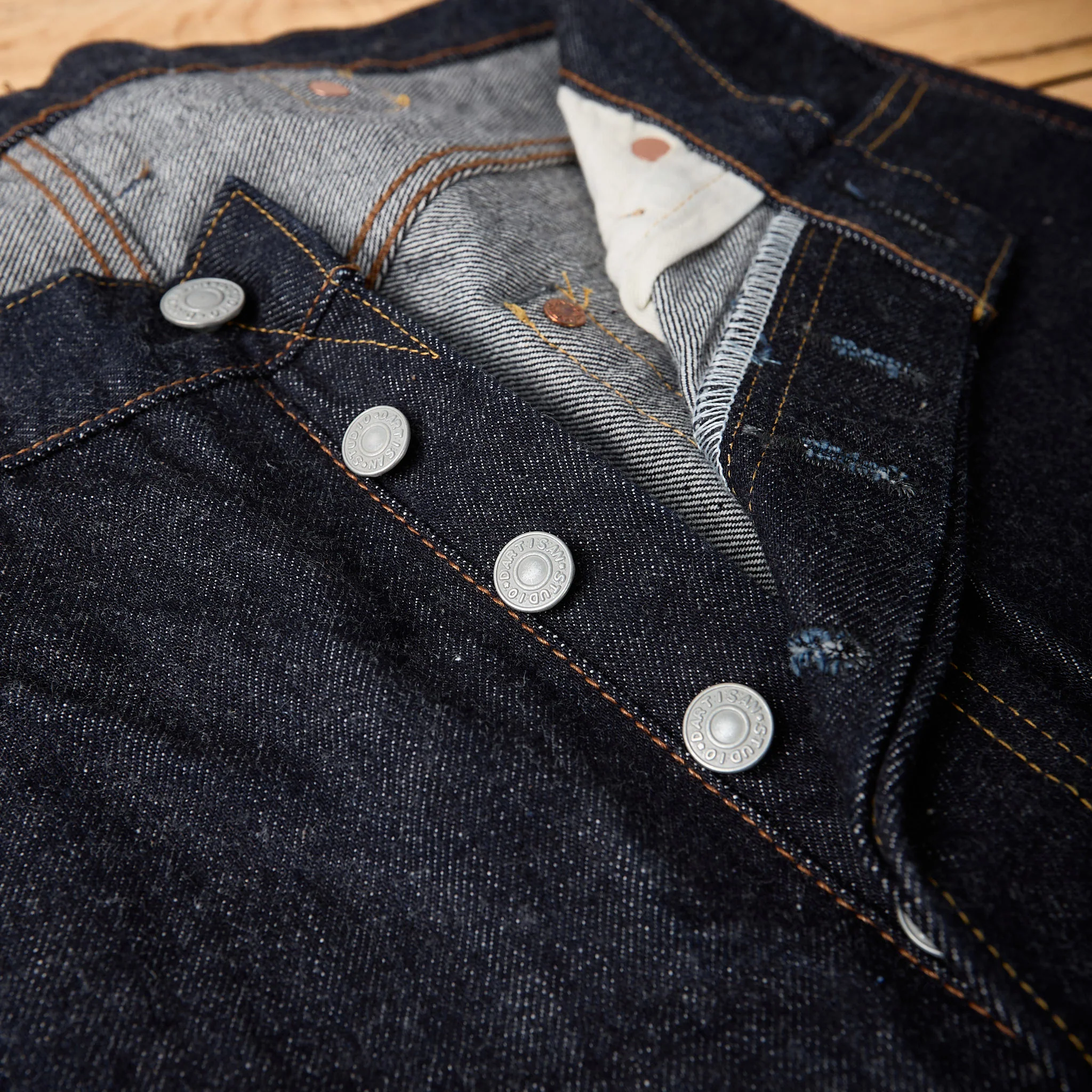 studio d'artisan | sd-102 15oz loose straight jeans - Image 4