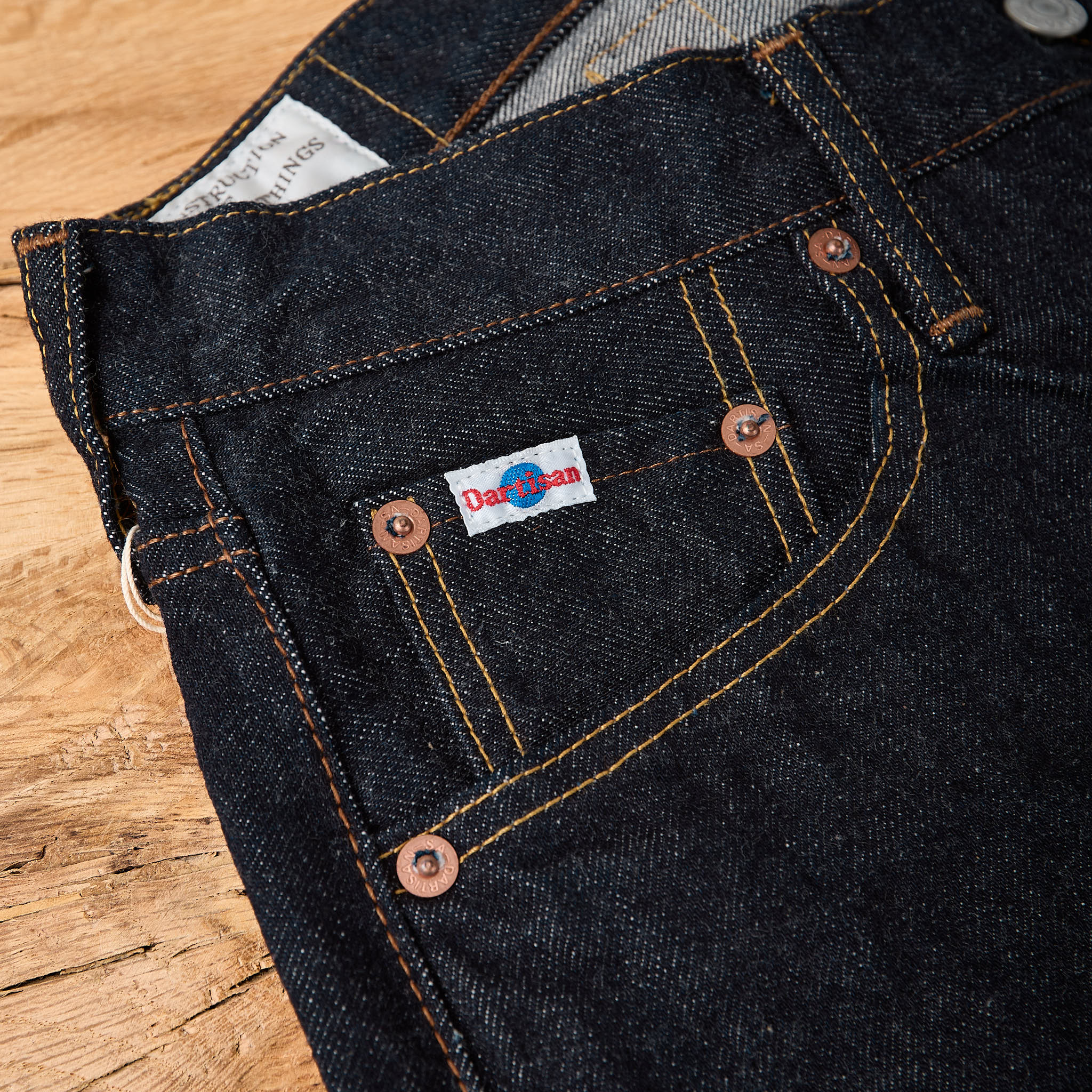 studio d'artisan | sd-102 15oz loose straight jeans - Image 5