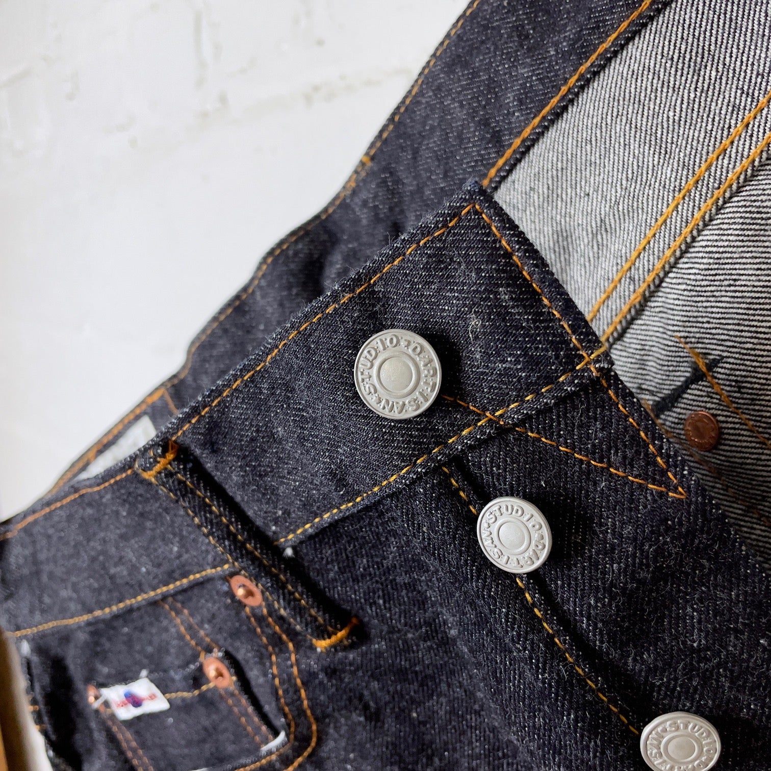 studio d'artisan | sd-103 15oz unsanforized selvedge jeans (tight straight) - Image 5