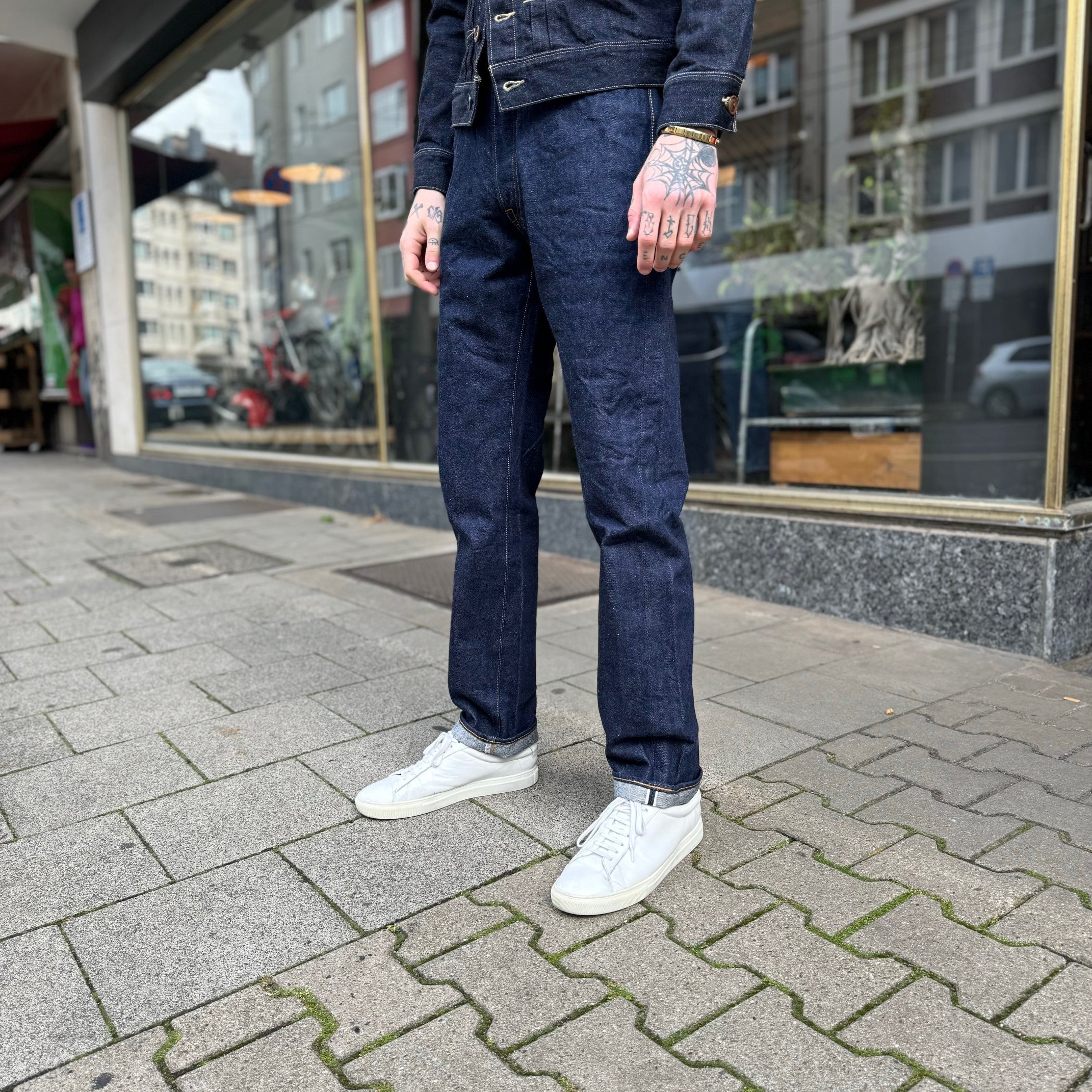 studio d'artisan | sd-800 15oz natural indigo selvedge jeans (tapered) - Image 4