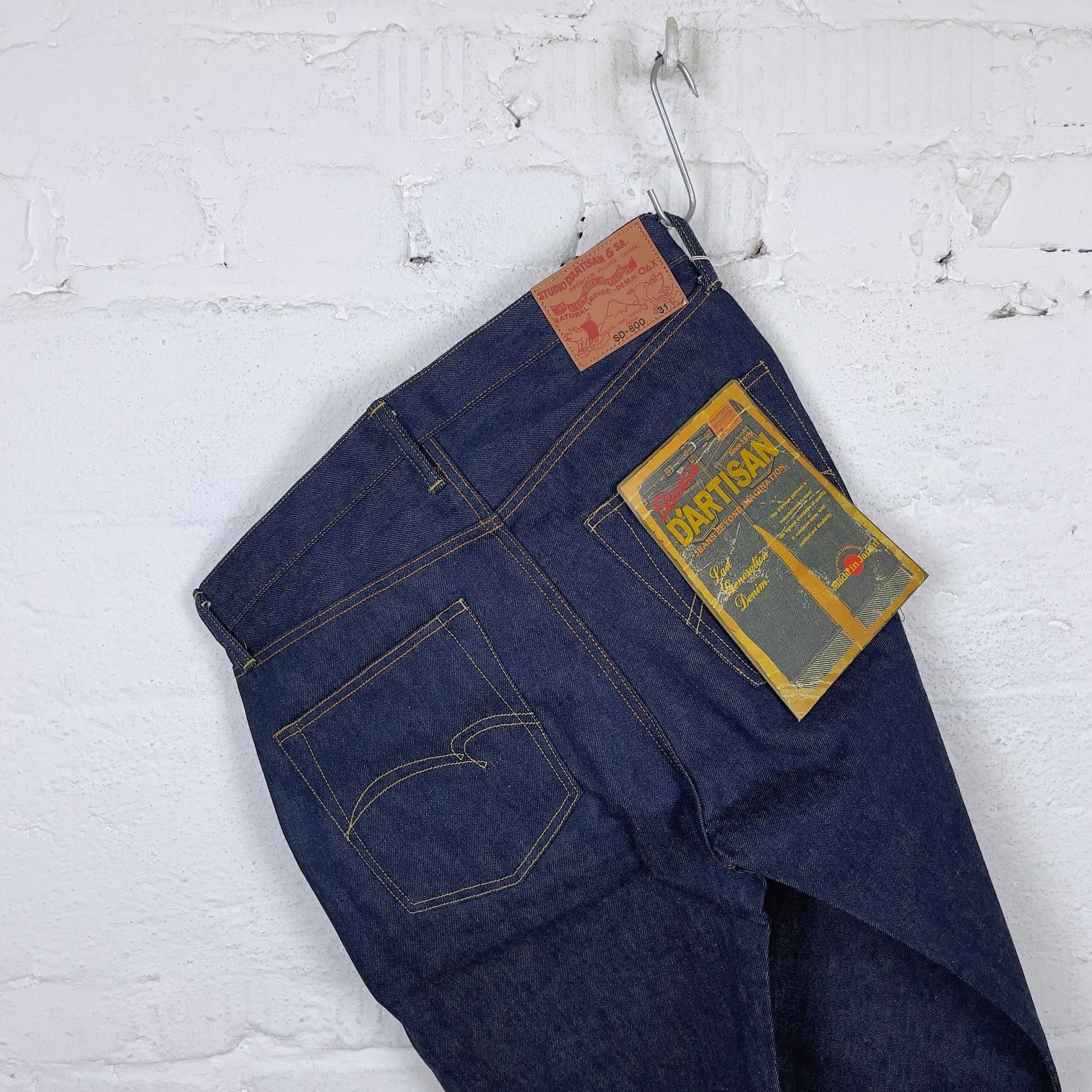 studio d'artisan | sd-800 15oz natural indigo selvedge jeans (tapered) - Image 6