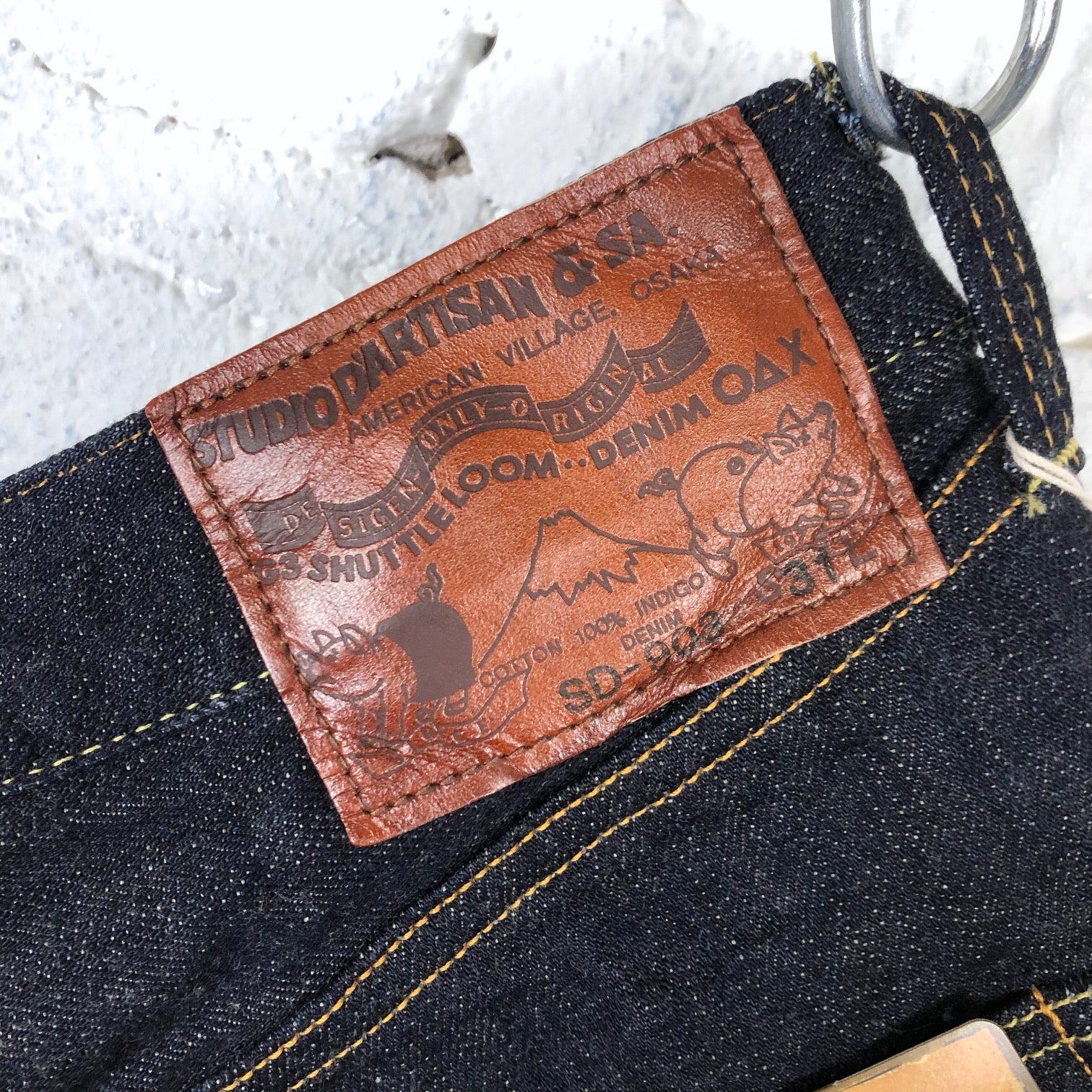 studio d'artisan | sd-903 'g3' selvedge jeans (tight straight) - Image 5