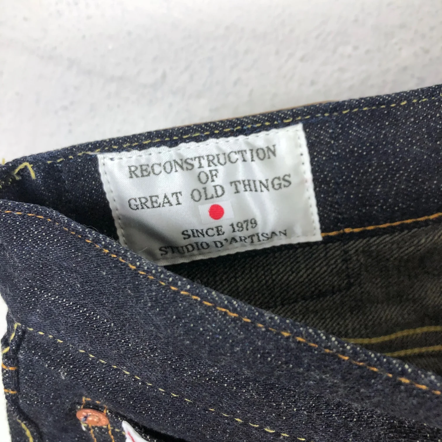 studio d'artisan | sd-903 'g3' selvedge jeans (tight straight) - Image 6