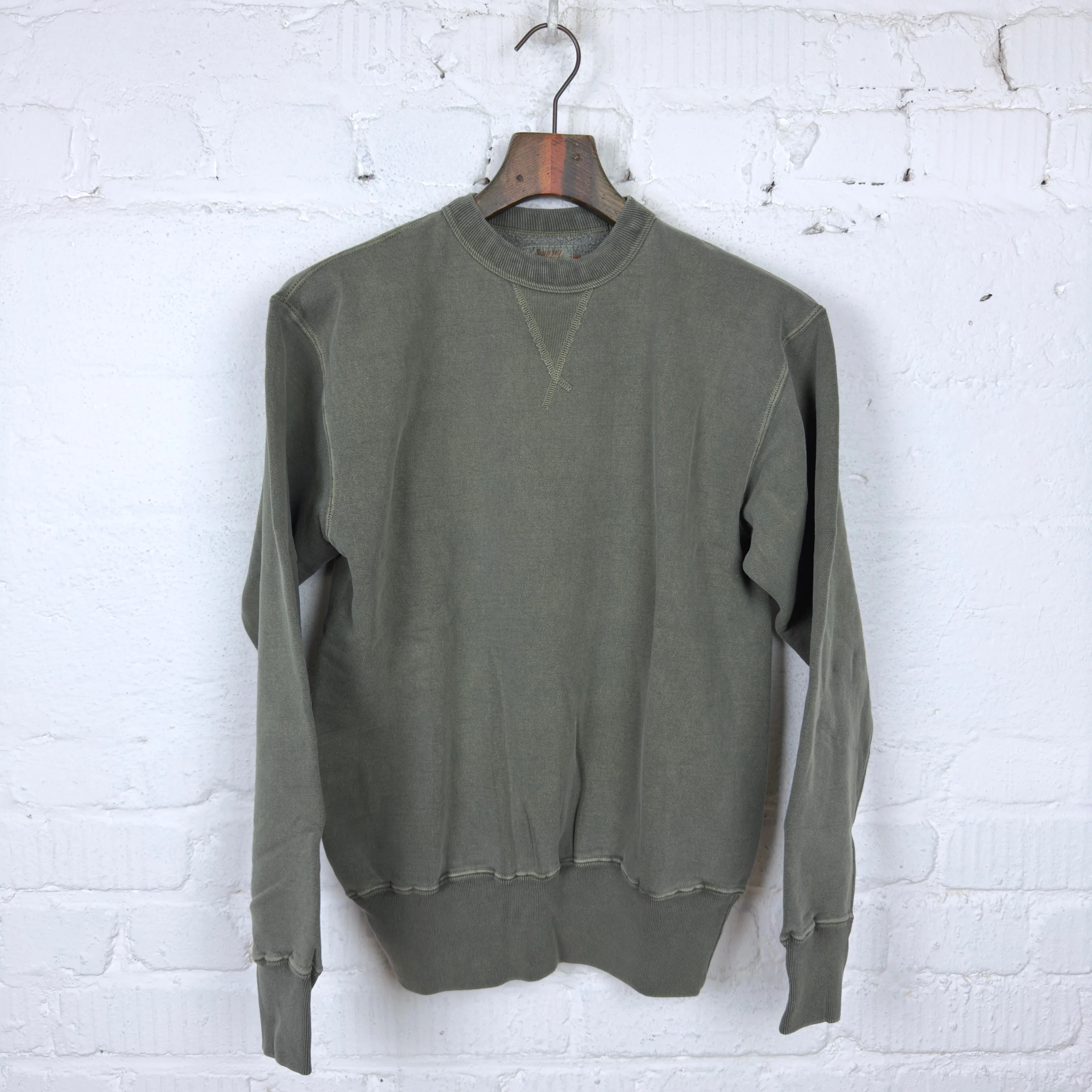 sunray sportswear | laniakea sweatshirt - pigment dye grape leaf