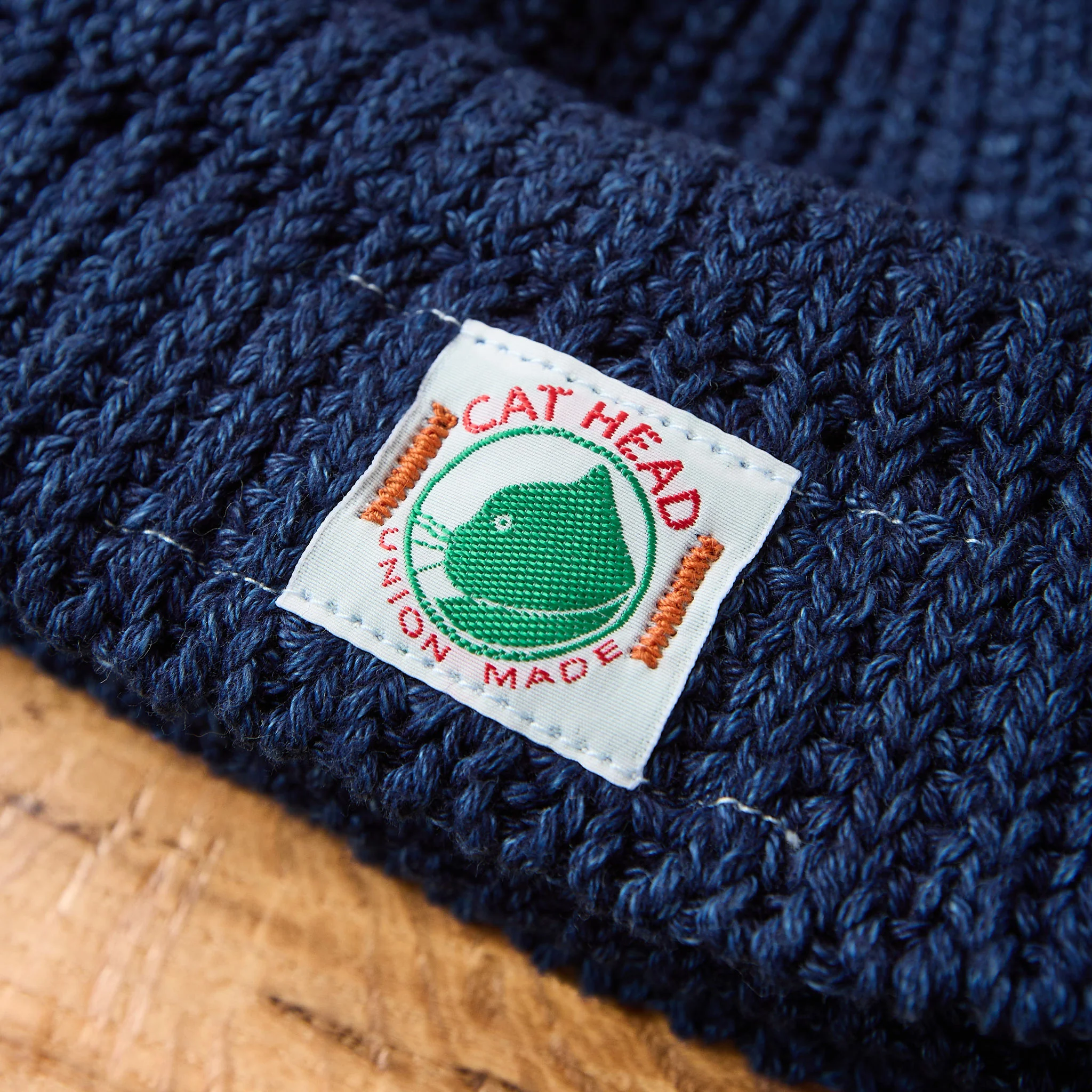 tcb | cat head beanie - indigo - Image 2