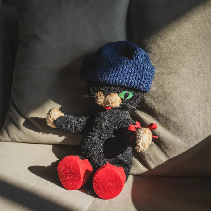 tcb | cat head beanie - indigo - Image 3
