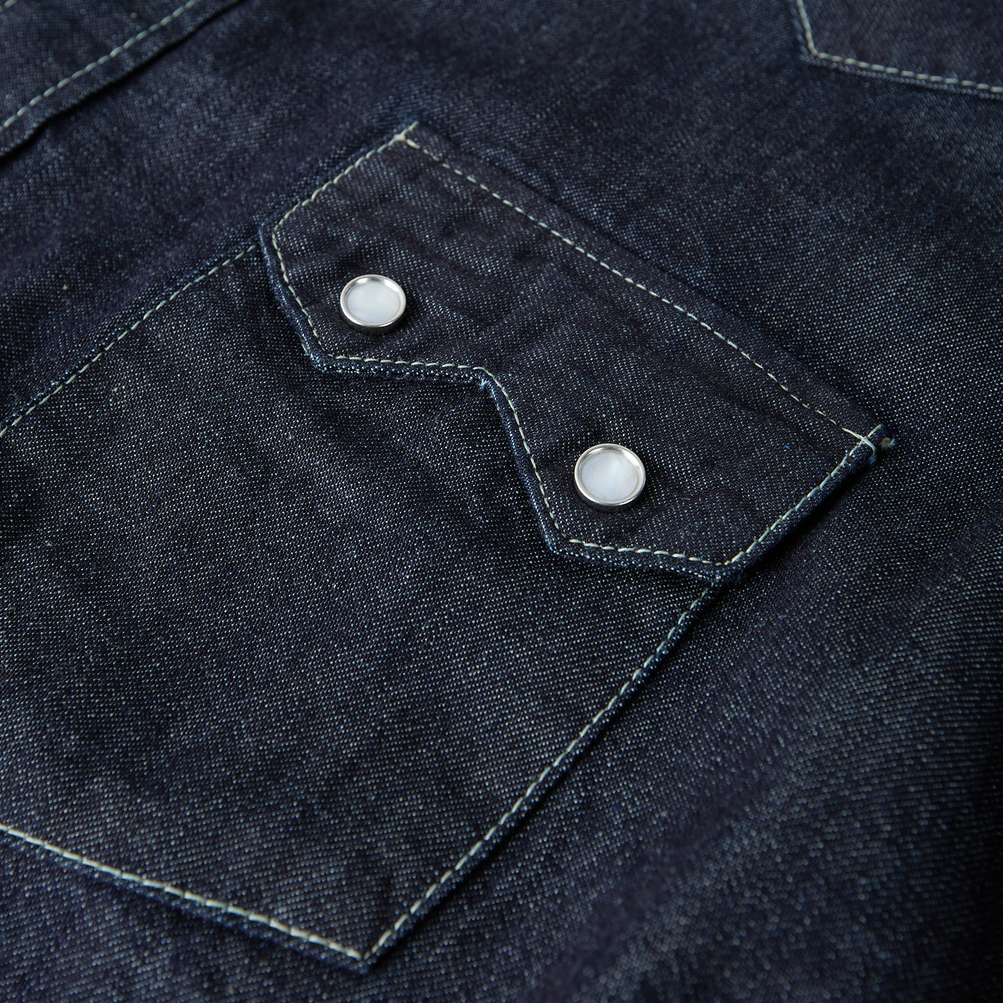 tcb | dude ranchman shirt 8.5oz denim - Image 6