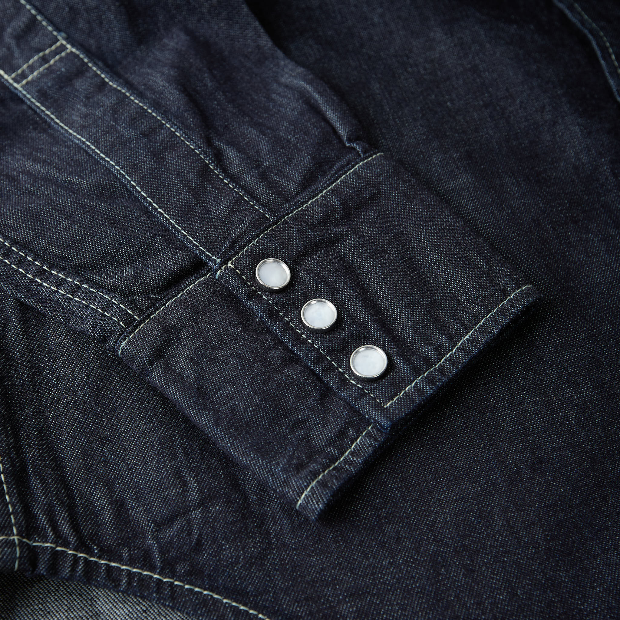 tcb | dude ranchman shirt 8.5oz denim - Image 7