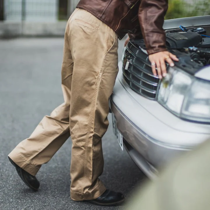 tcb | stay gold chino - 41 khaki - Image 2