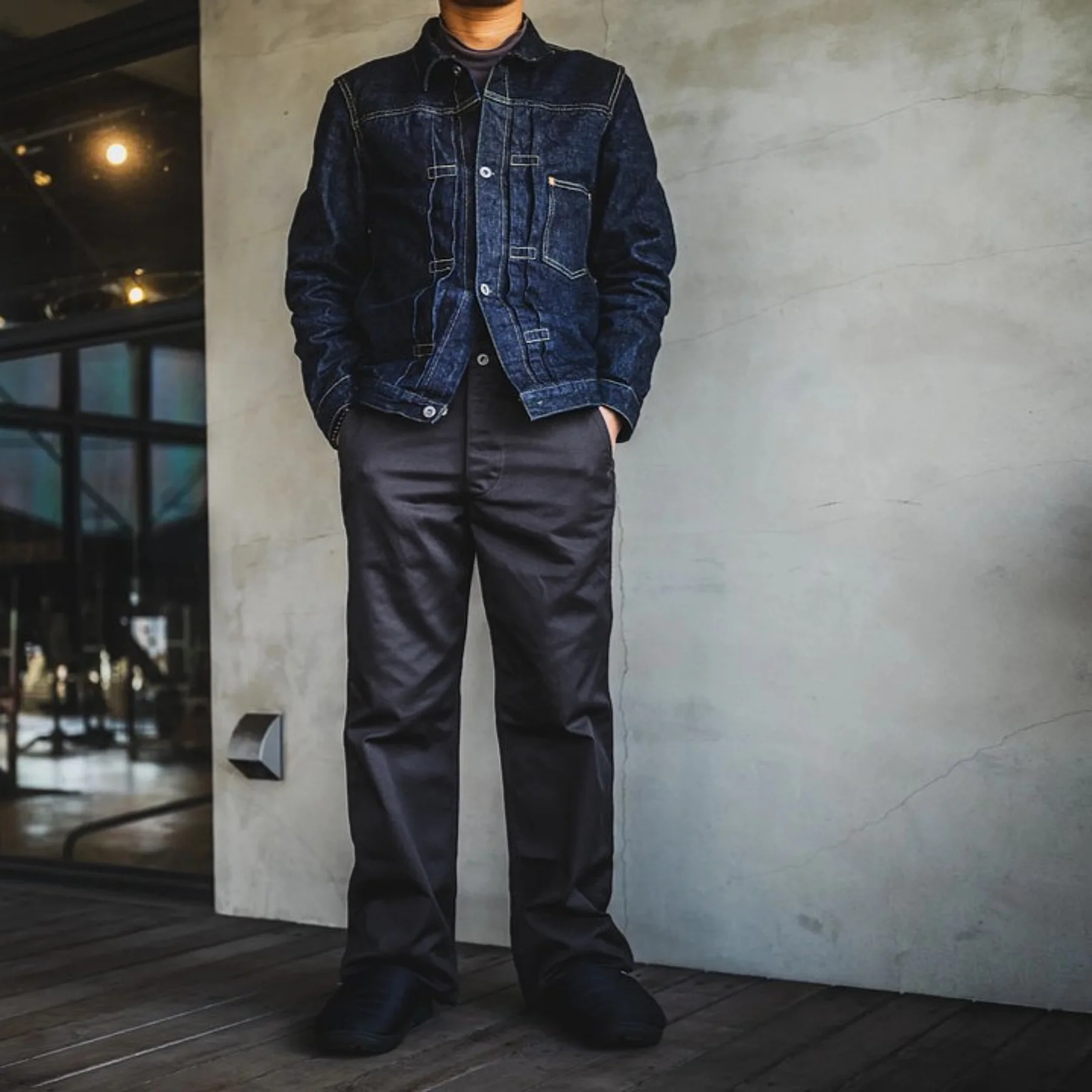 tcb | stay gold chino - stone - Image 2