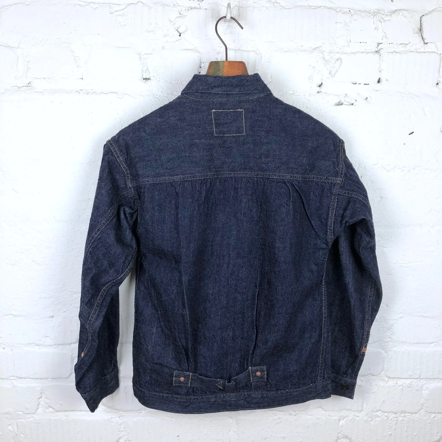 tcb | two cats blouse natural indigo - Image 4
