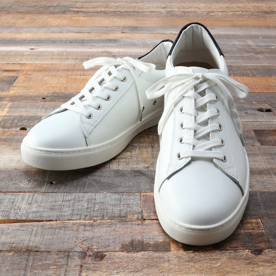 the flat head | fn-fs-001 leather sneaker - white - Image 2