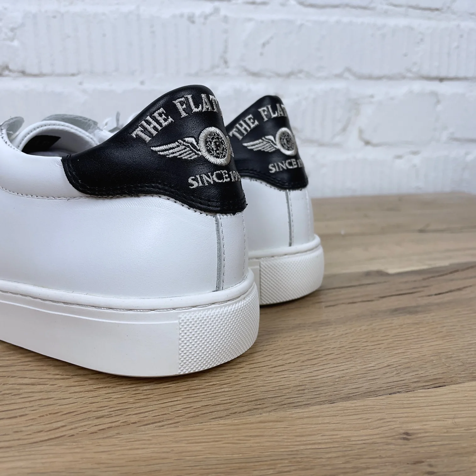 the flat head | fn-fs-001 leather sneaker - white - Image 6