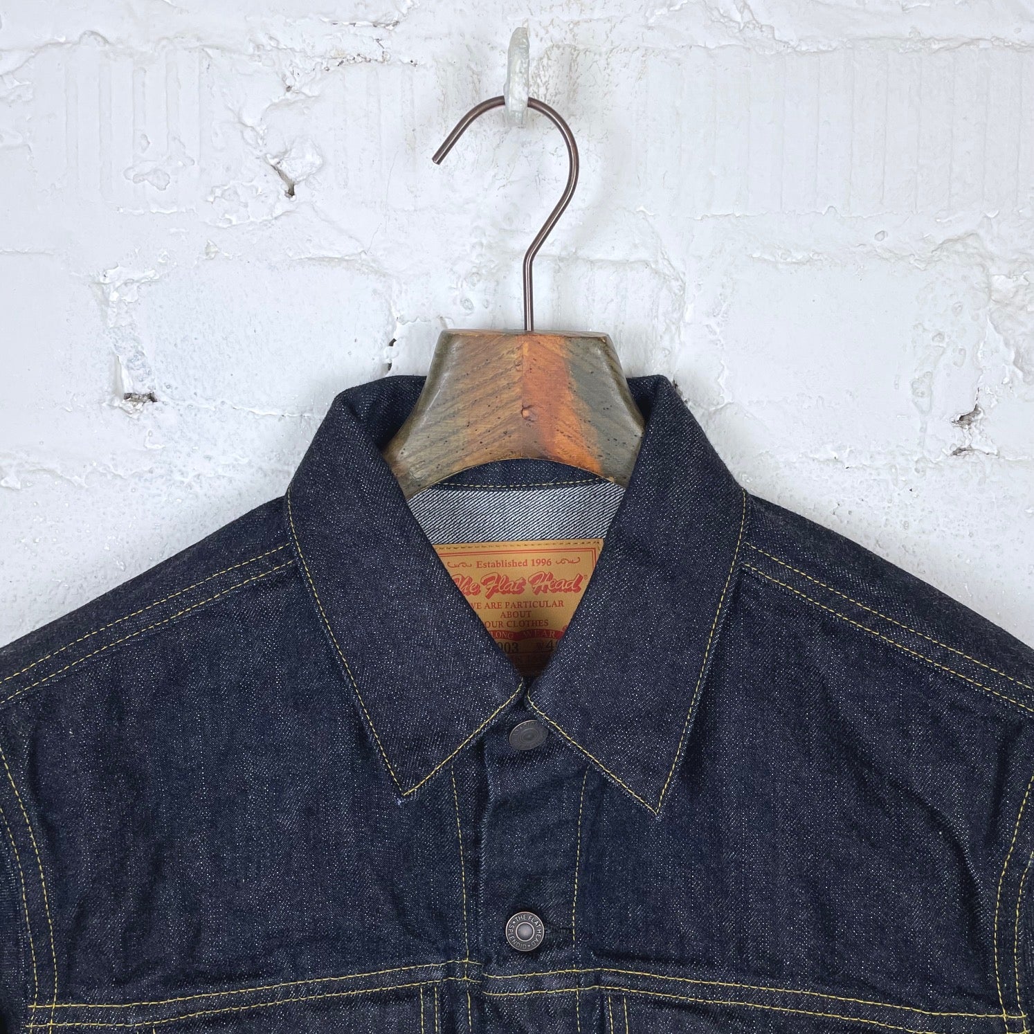 the flat head | fn-oj-d003 60's denim jacket - Image 4
