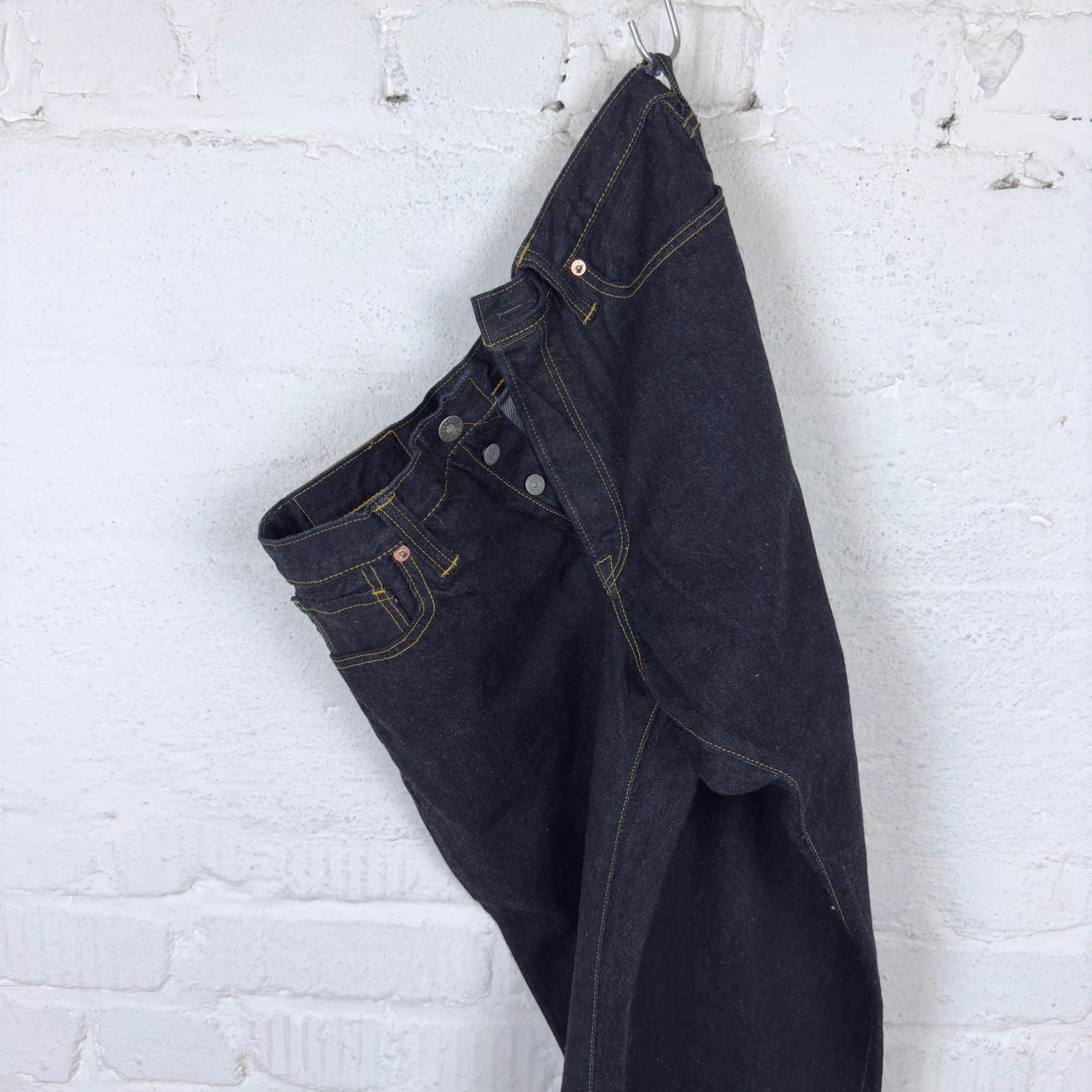 the flat head | fn-s2003 12oz wide tapered jean - Image 5