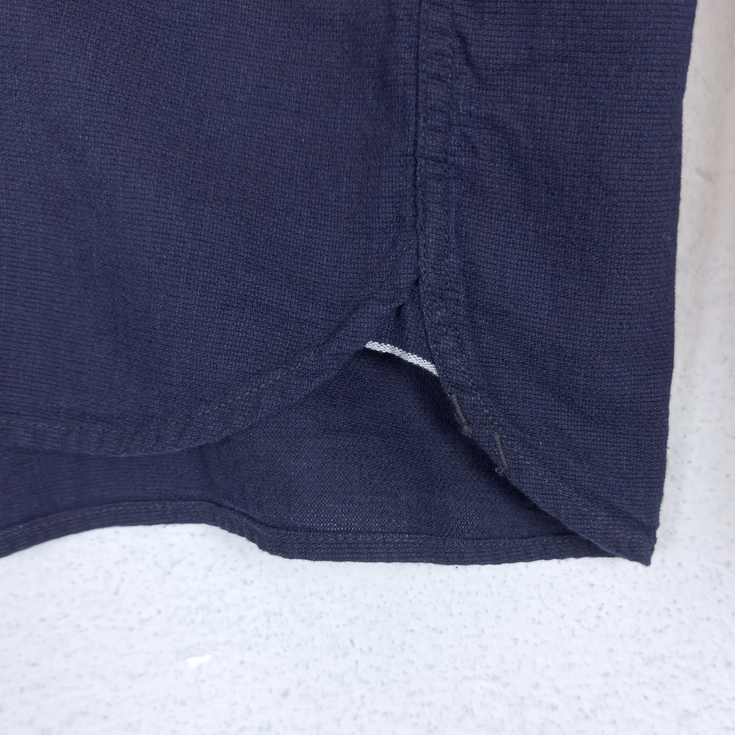the flat head | fn-sck-009l indigo dobby work shirt - Image 5