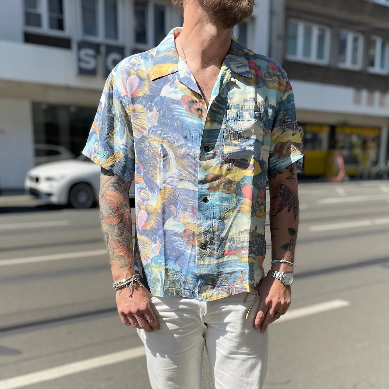 the flat head | fn-sho-004s hawaiian shirt picture - Image 2