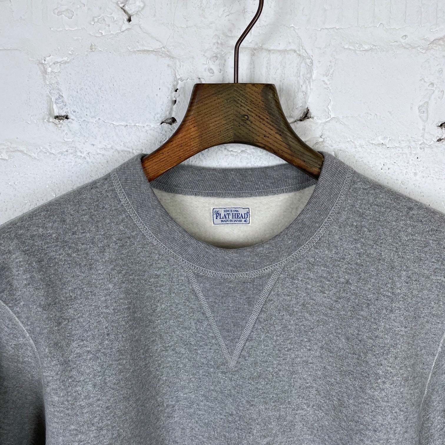 the flat head | fn-swc-211 crew neck sweatshirt - grey - Image 2