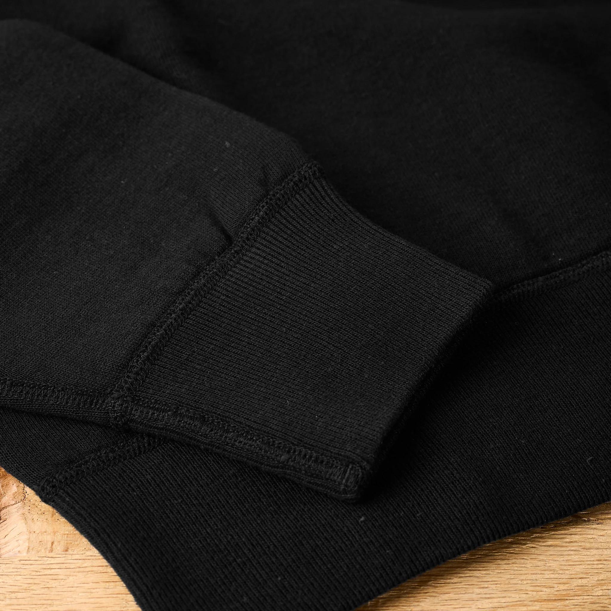 the flat head | fn-swc-301 crew neck sweatshirt - black - Image 4