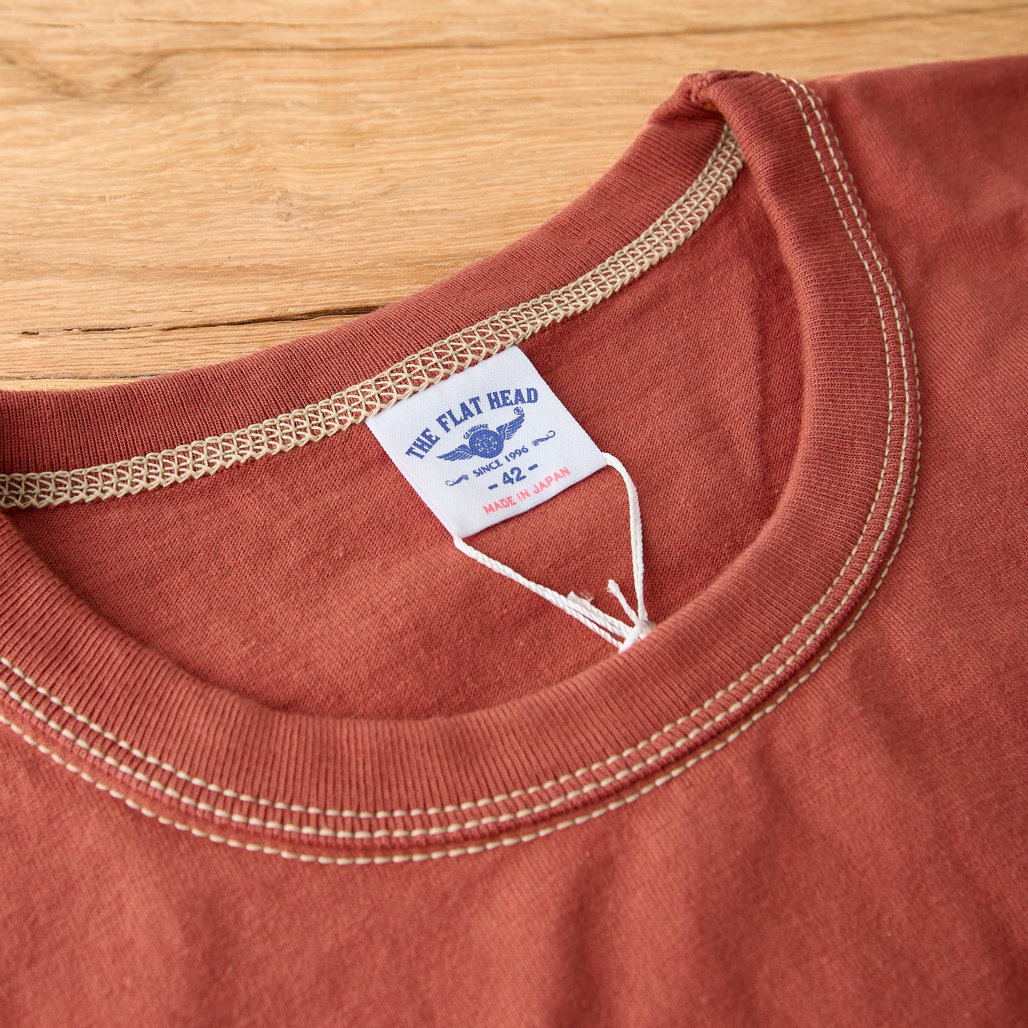 the flat head | fn-thc-101 thc plain t-shirt orange - Image 2