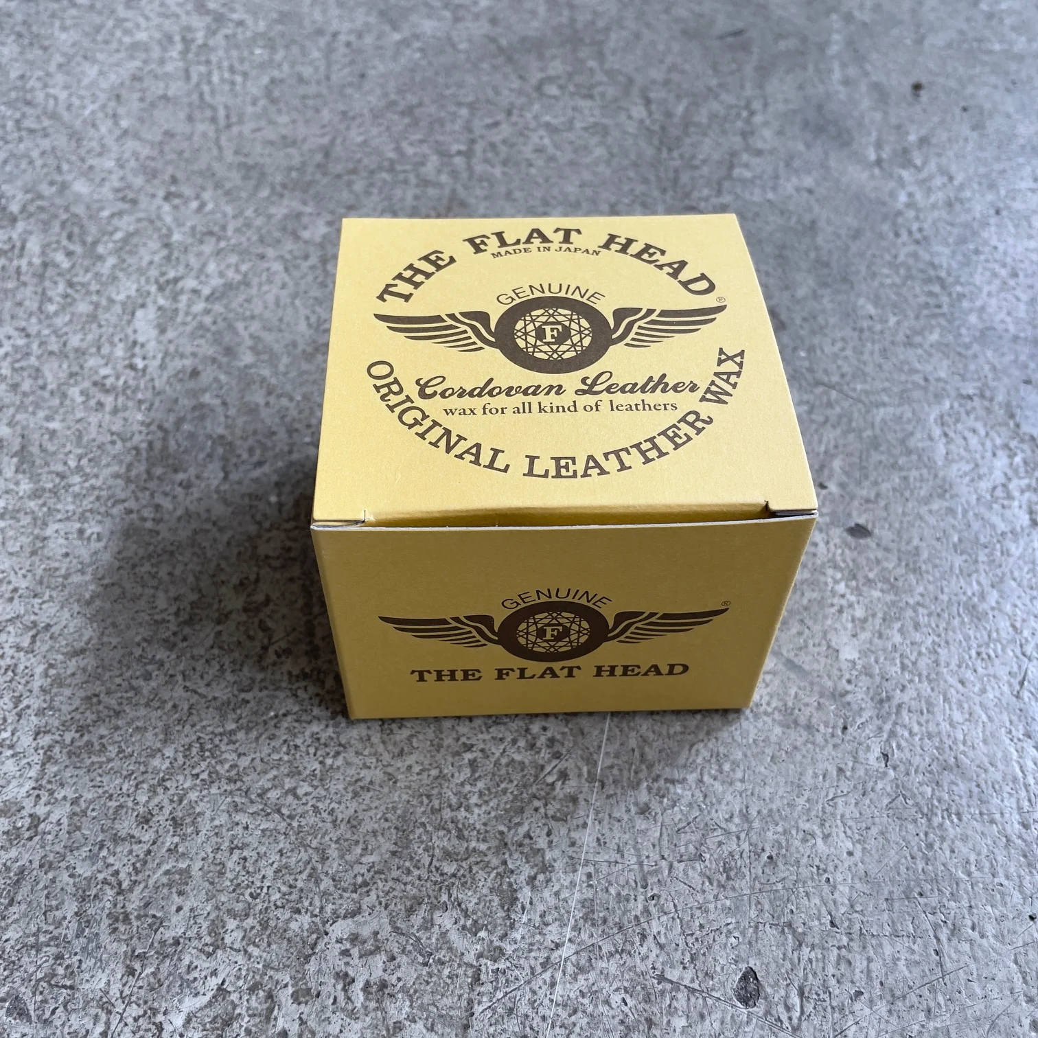 the flat head | leather wax - Image 2