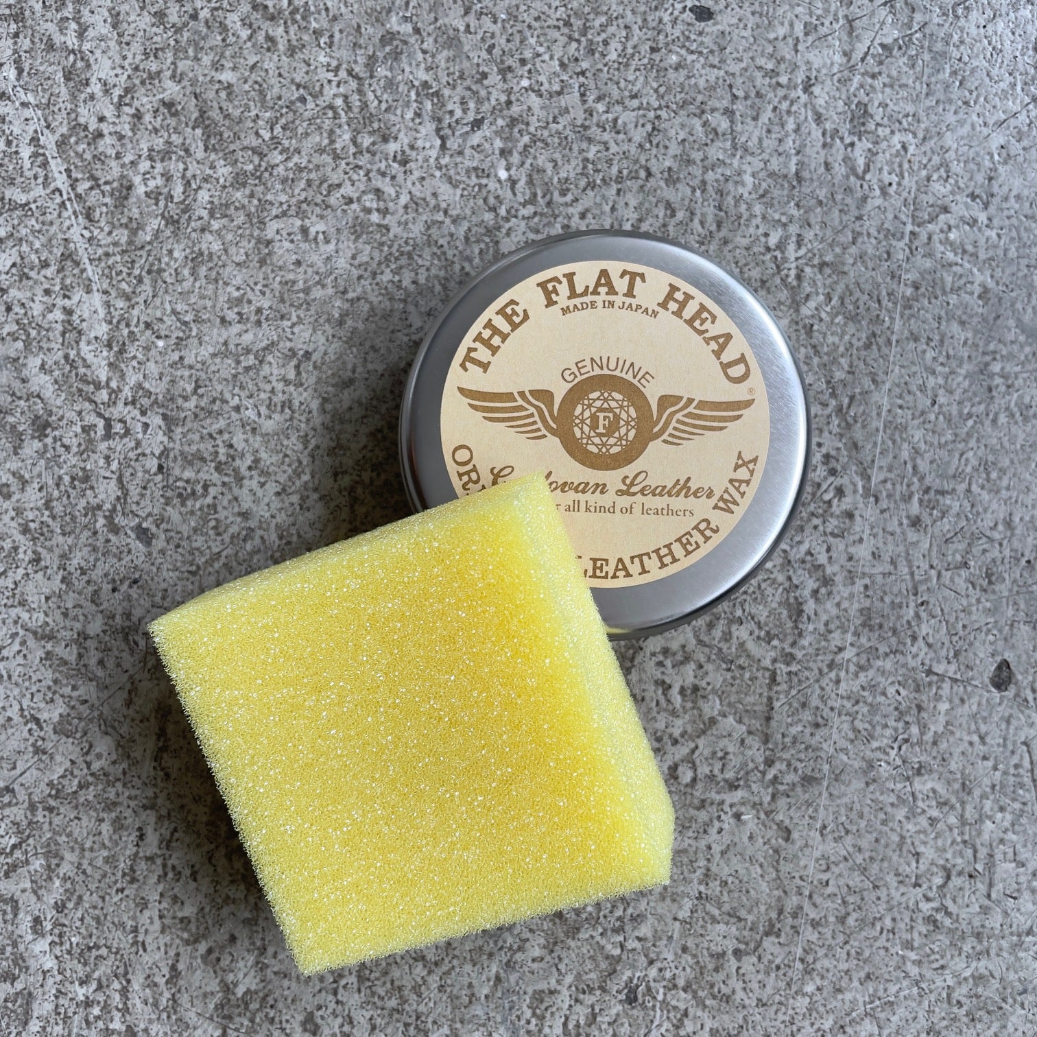 the flat head | leather wax - Image 3