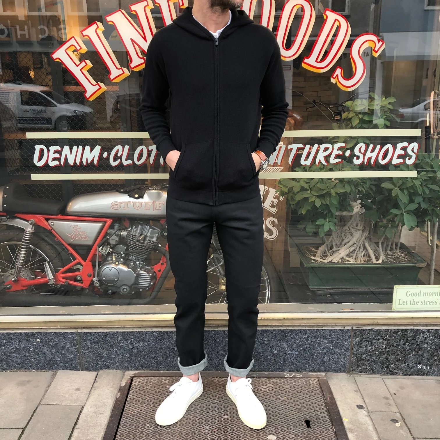 the flat head | thermal parka black - Image 3