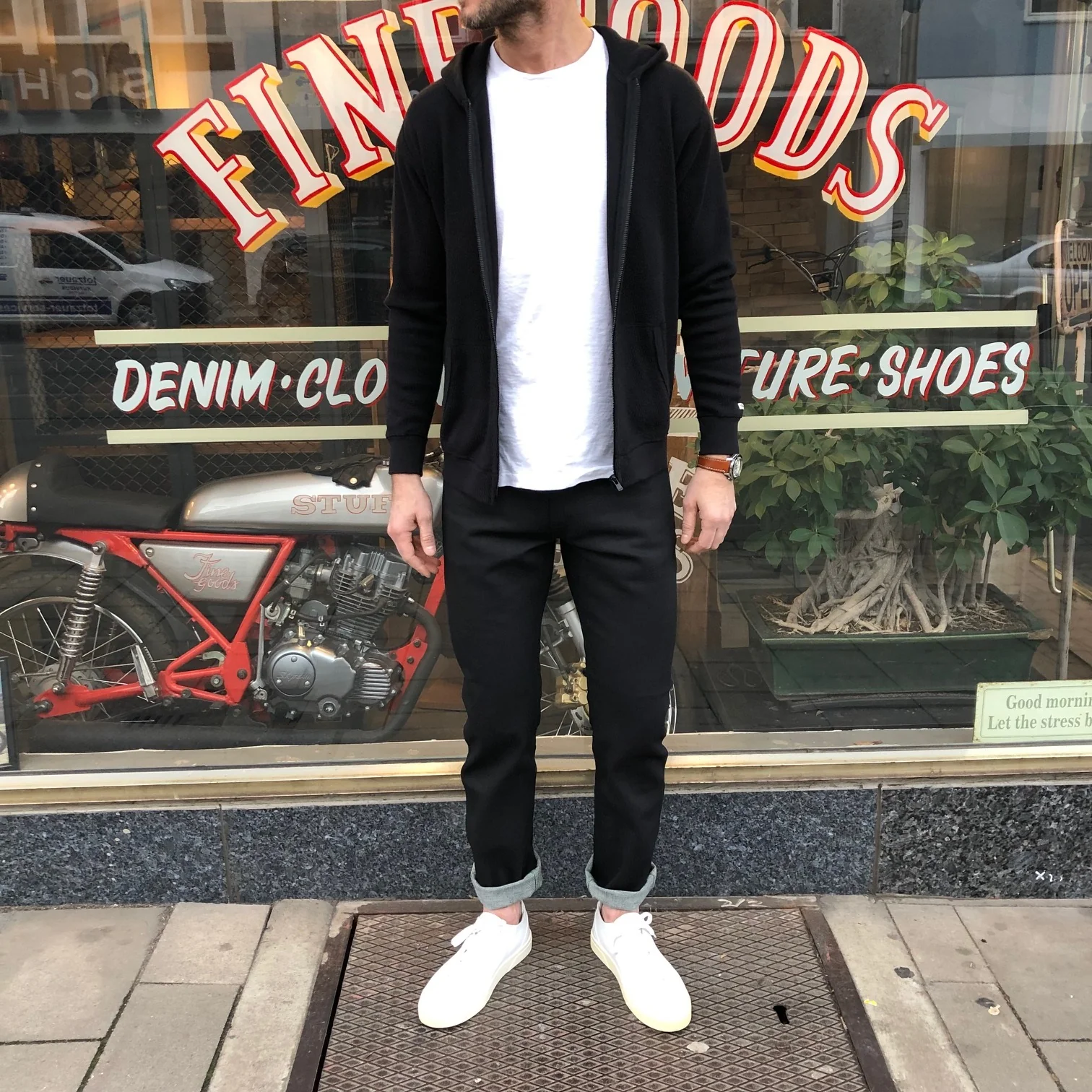 the flat head | thermal parka black - Image 4