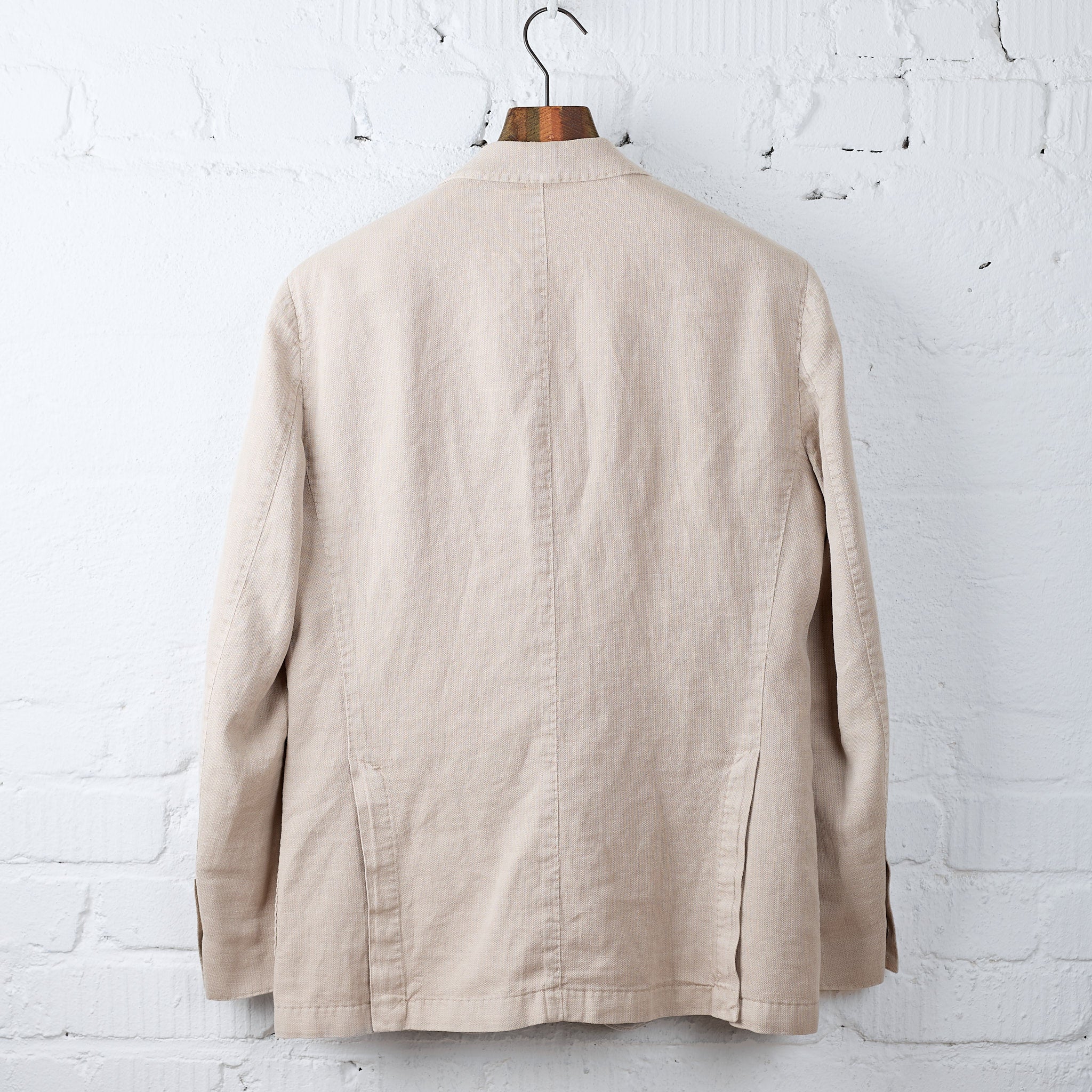 the last of the true by santaniello | summer jacket - washed sand - Image 3