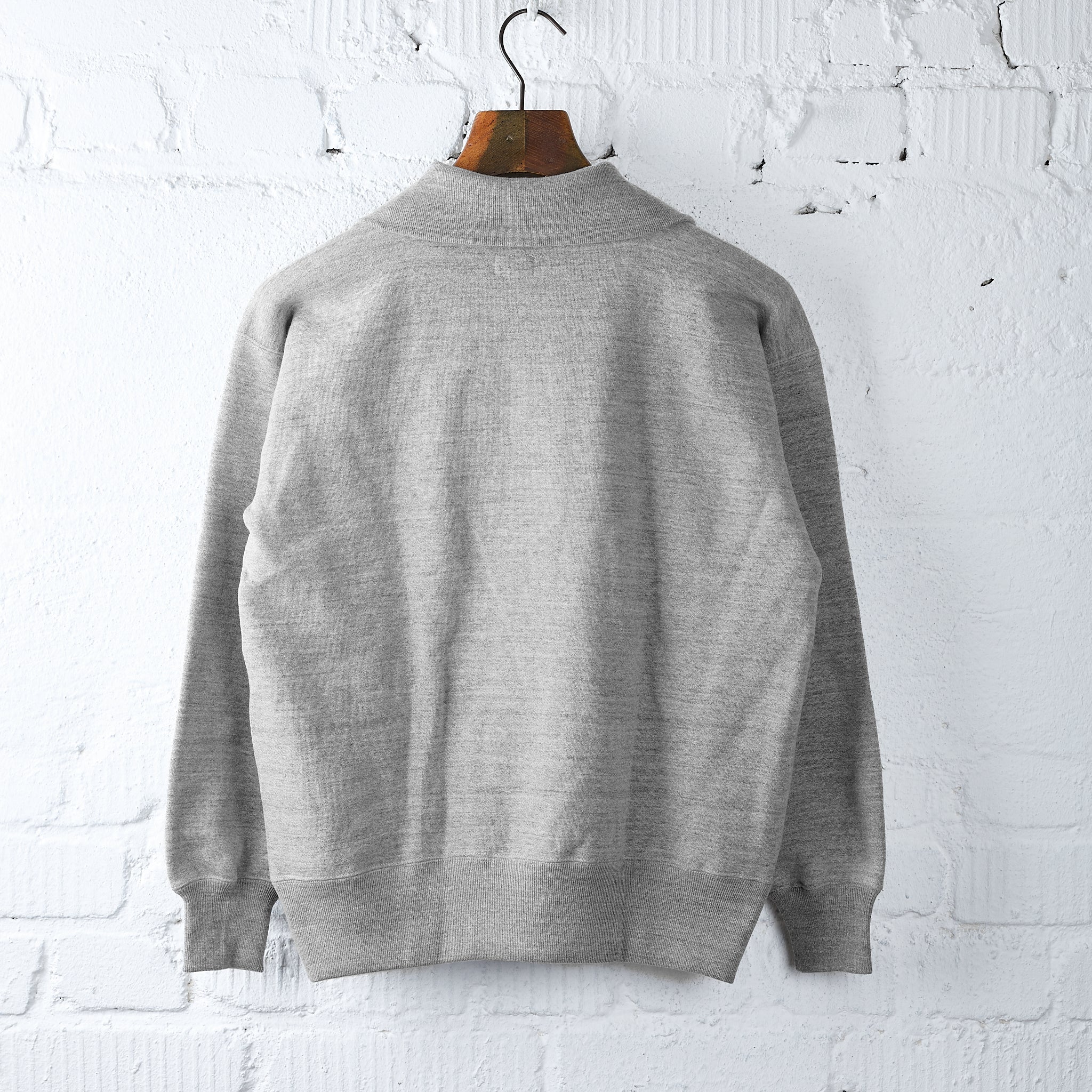 the real mccoy's | 10oz loopwheel cruiser sweatshirt - gray - Image 2