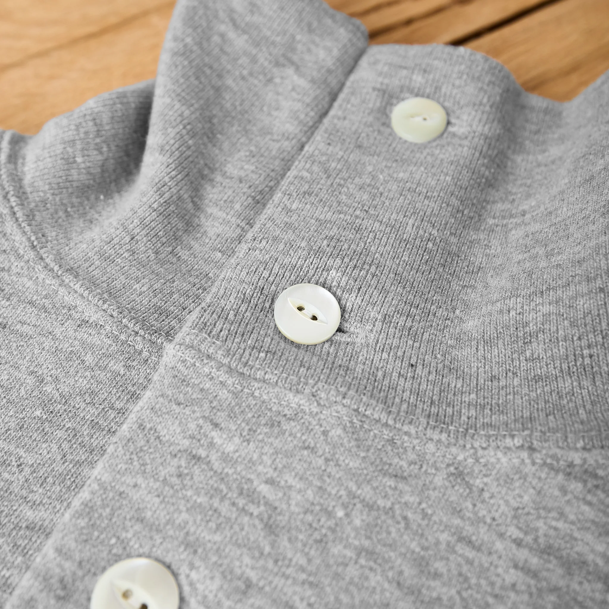 the real mccoy's | 10oz loopwheel cruiser sweatshirt - gray - Image 4