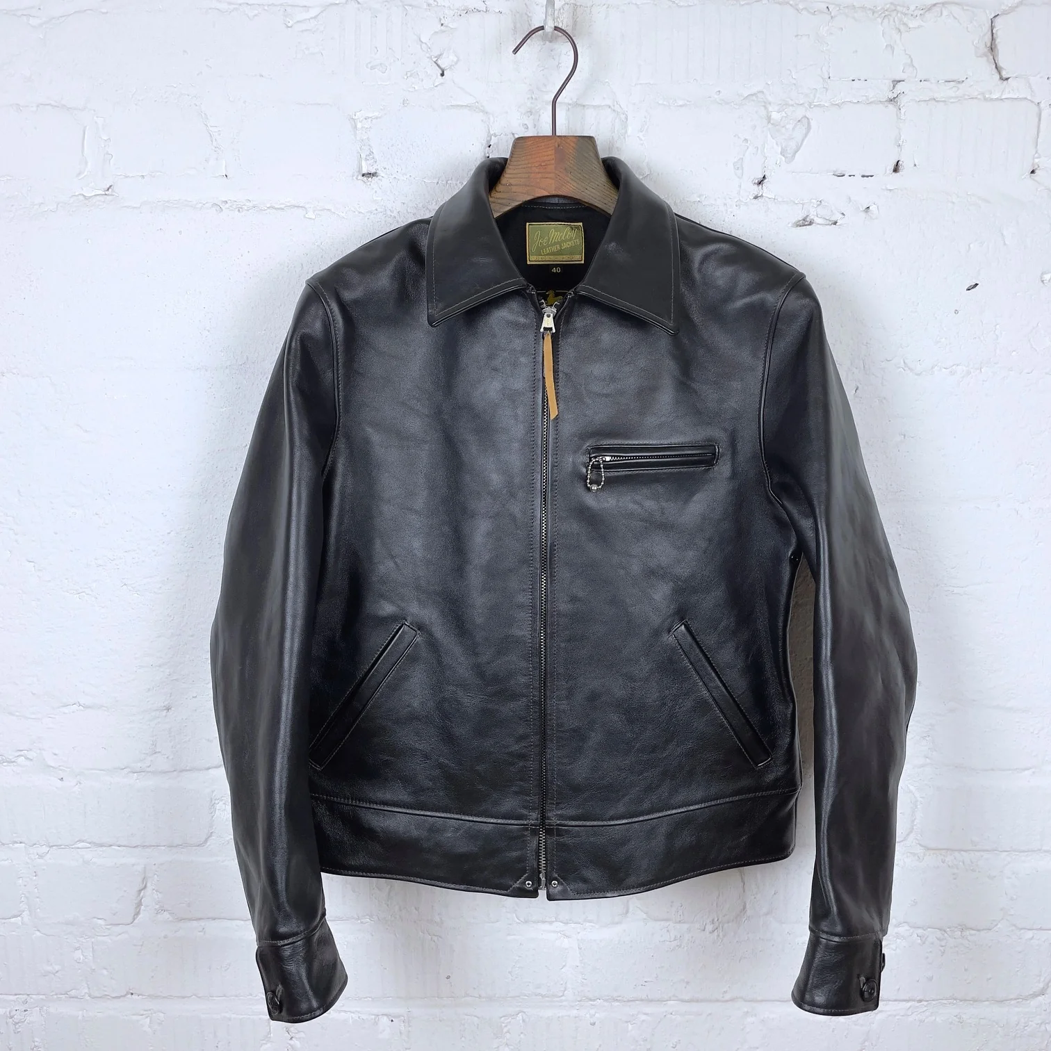 the real mccoy's | 30s leather sports jacket - nelson