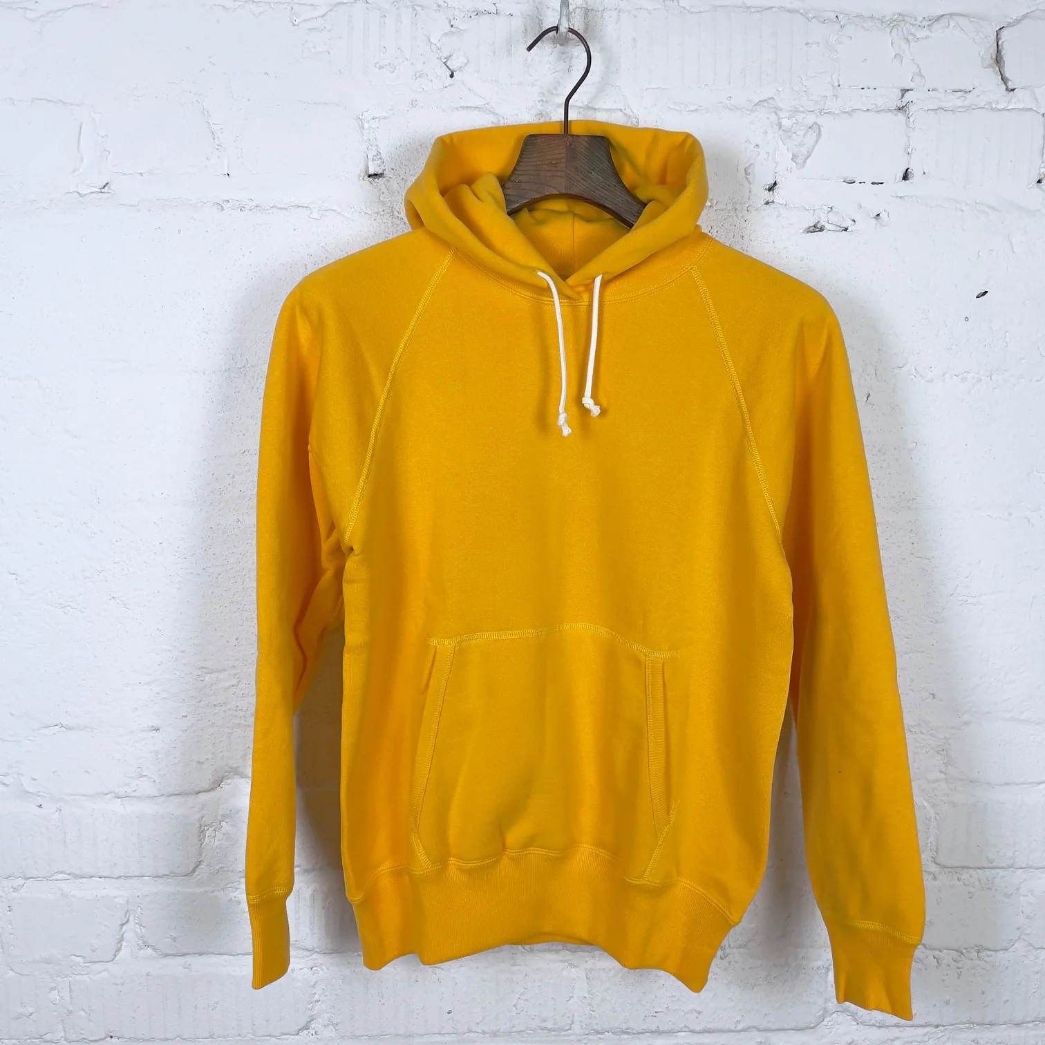 the real mccoy's | 9oz loopwheel parka yellow