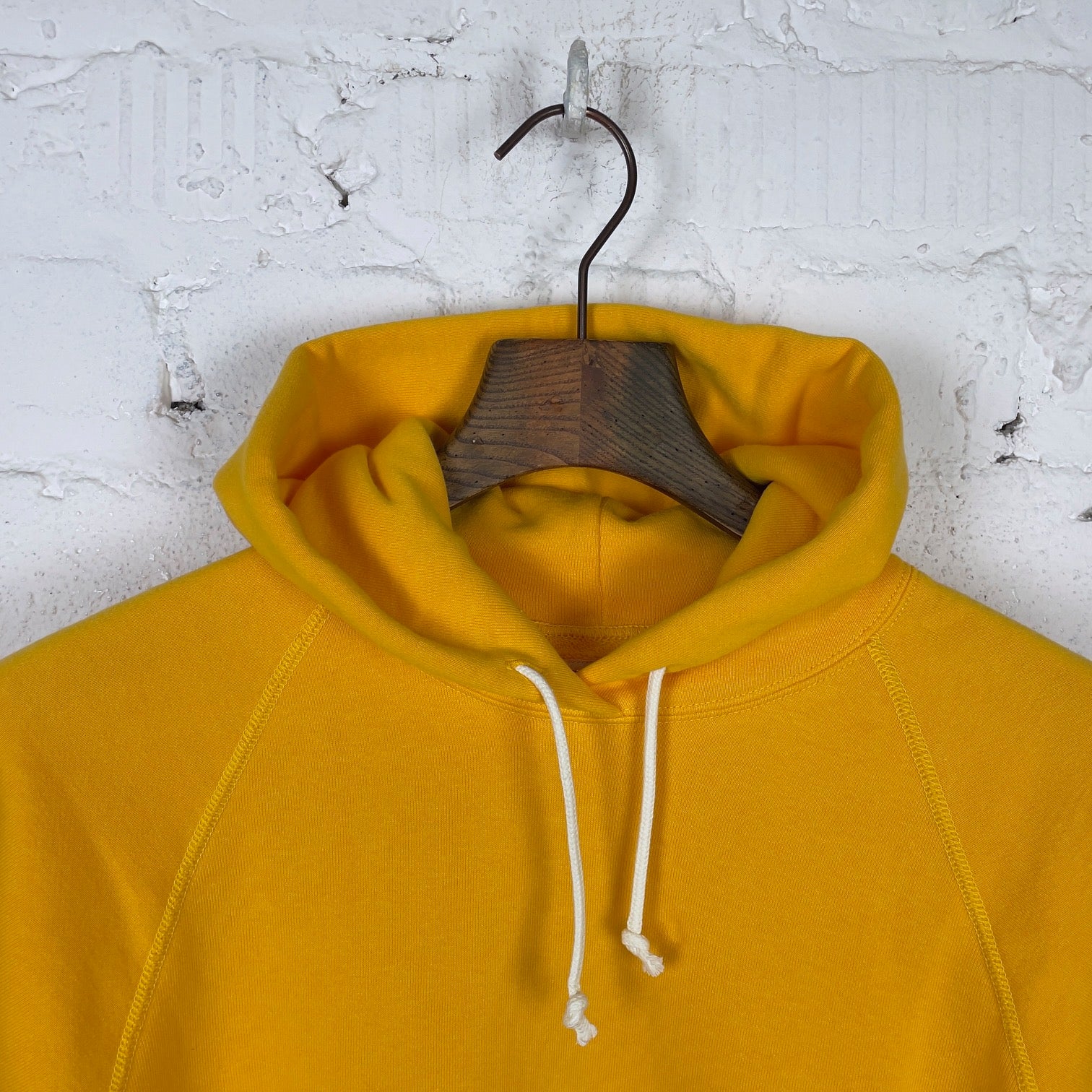 the real mccoy's | 9oz loopwheel parka yellow - Image 4