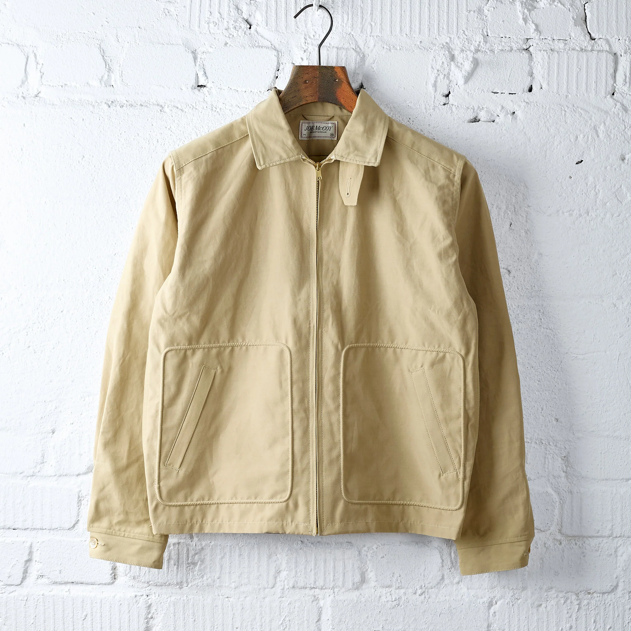 the real mccoy's | all-weather swing jacket beige