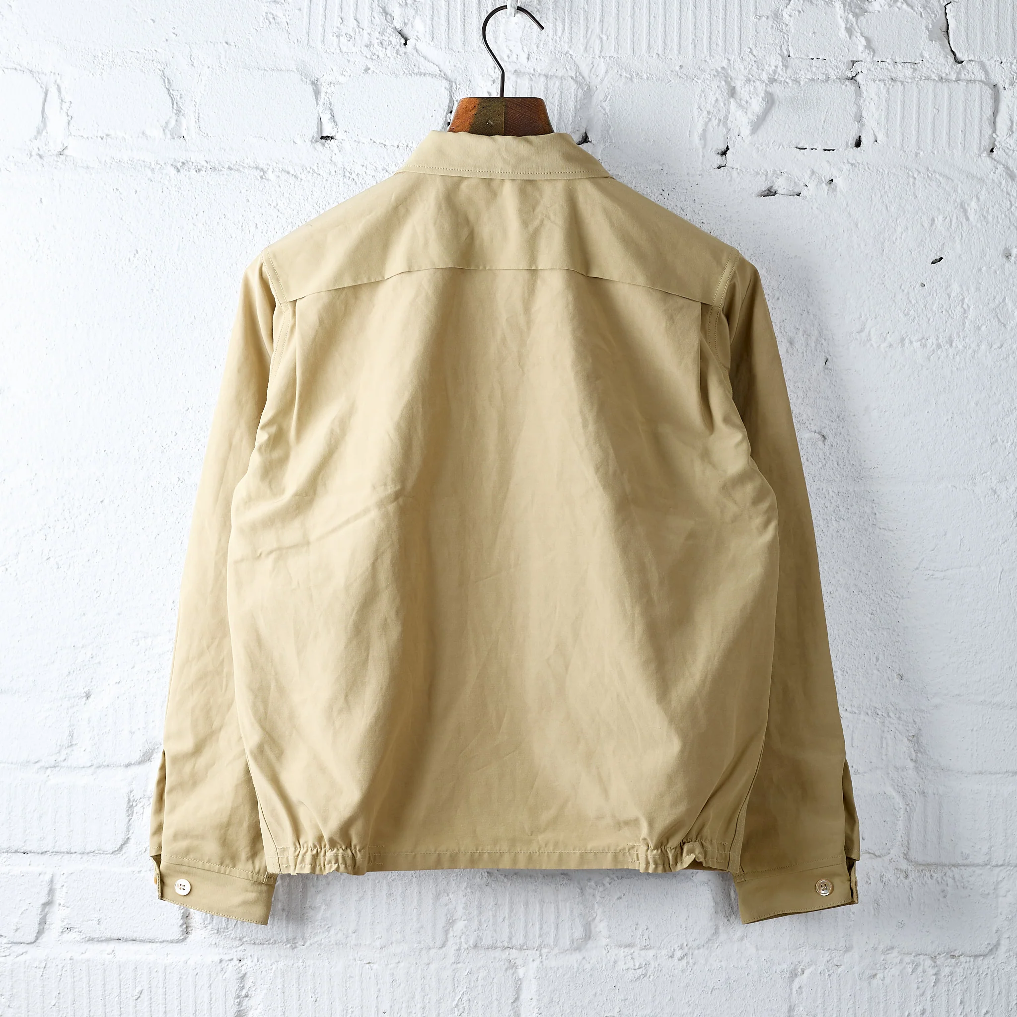 the real mccoy's | all-weather swing jacket beige - Image 3